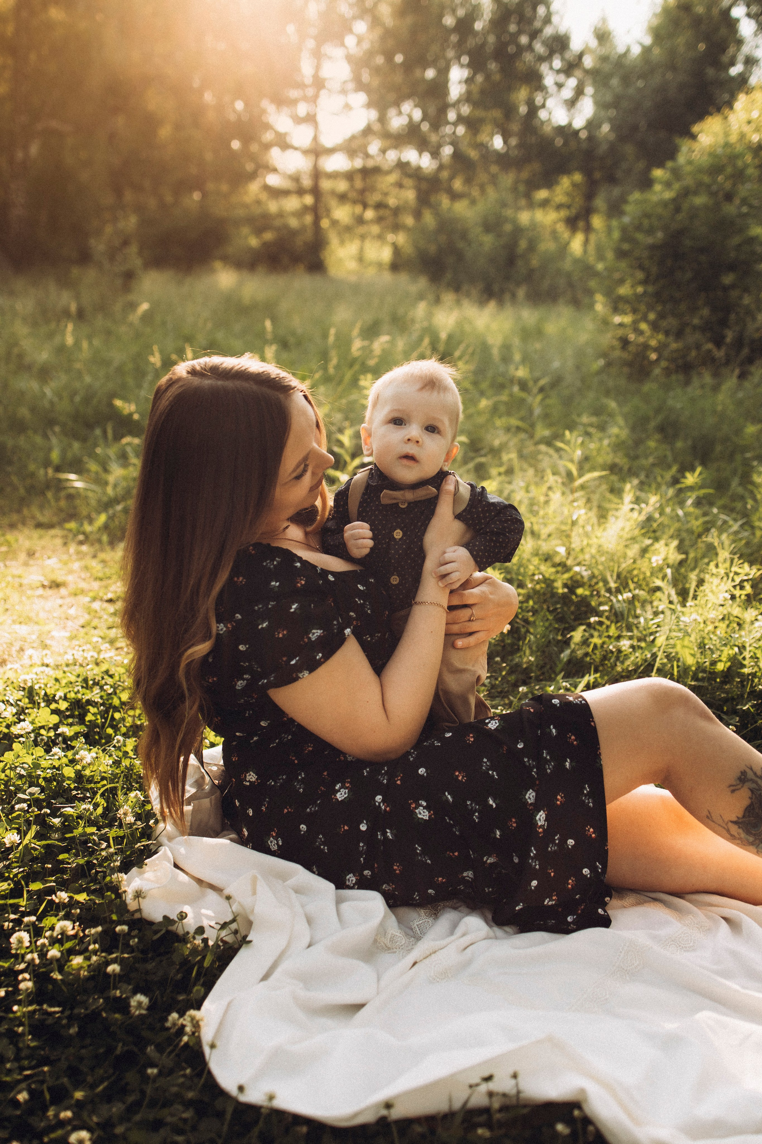 Тёплый вечер для троих. Lifestyle семейный и детский фотограф в Омске Иванова Екатерина