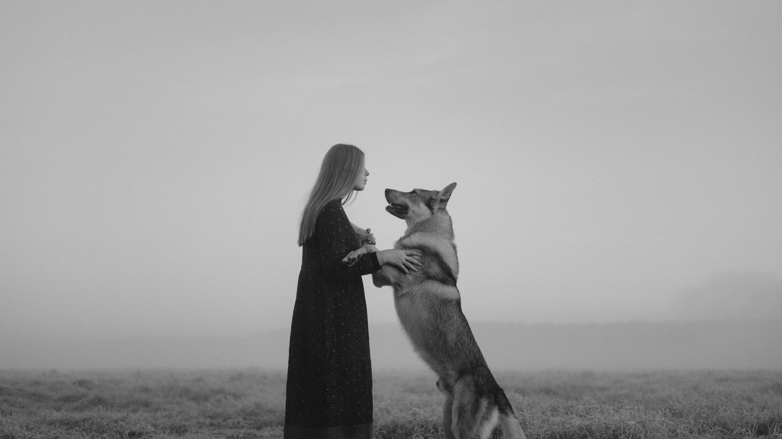 Полина и Вегард. Фотограф-анималист Богданова Полина