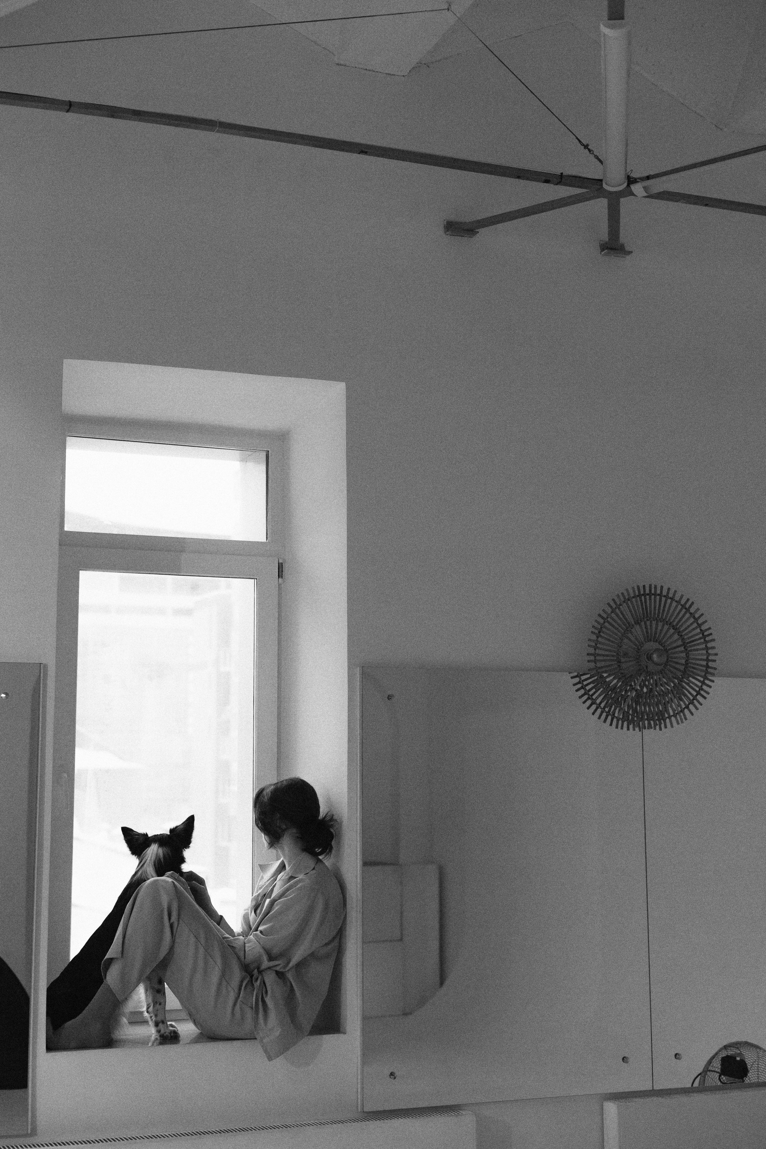 Алена и Гвендолин. Фотограф-анималист Богданова Полина