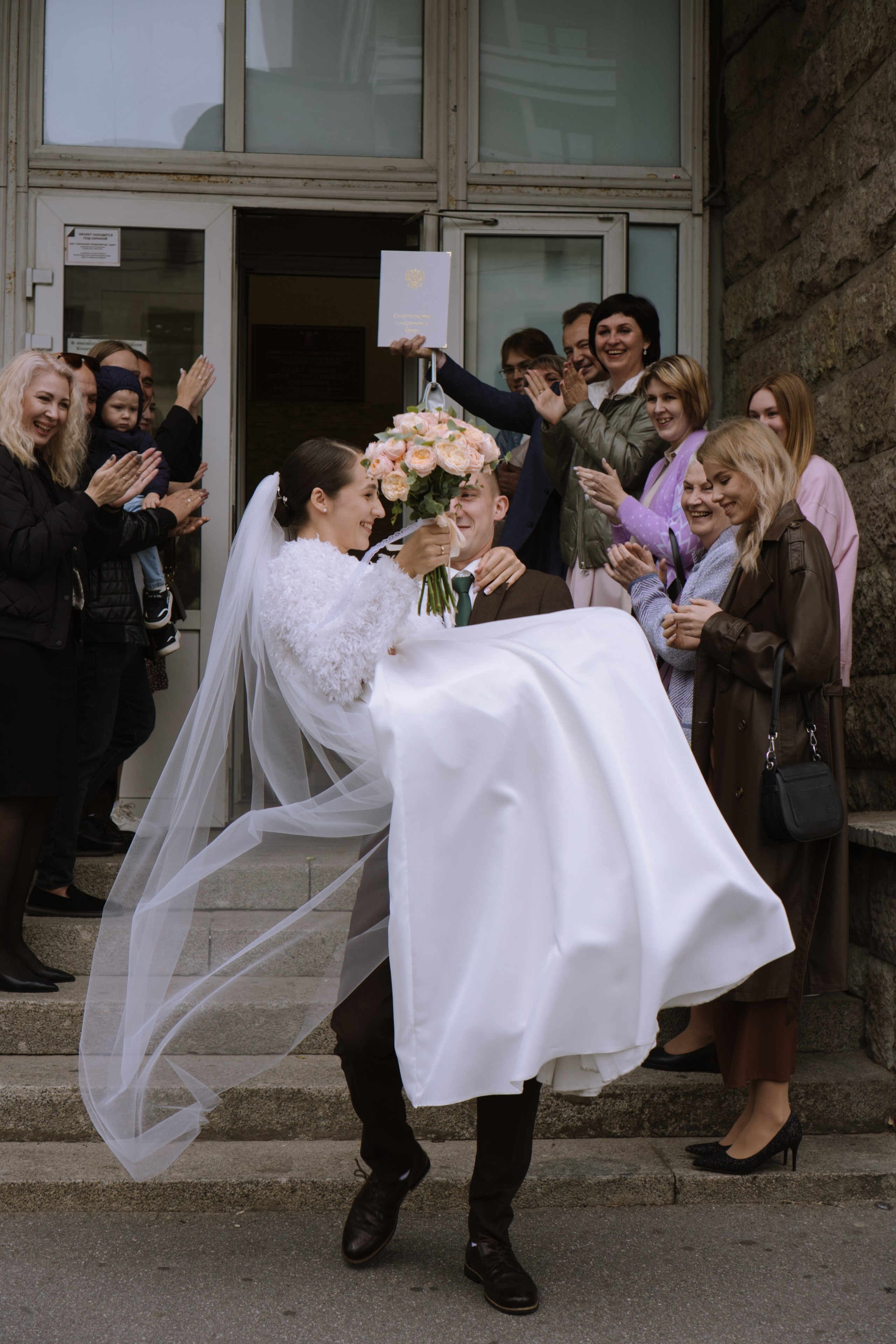 РЕПОРТАЖНАЯ СЬЕМКА В ЗАГСЕ. Профессиональный фотограф, Санкт-Петербург — Виктория Богомолова