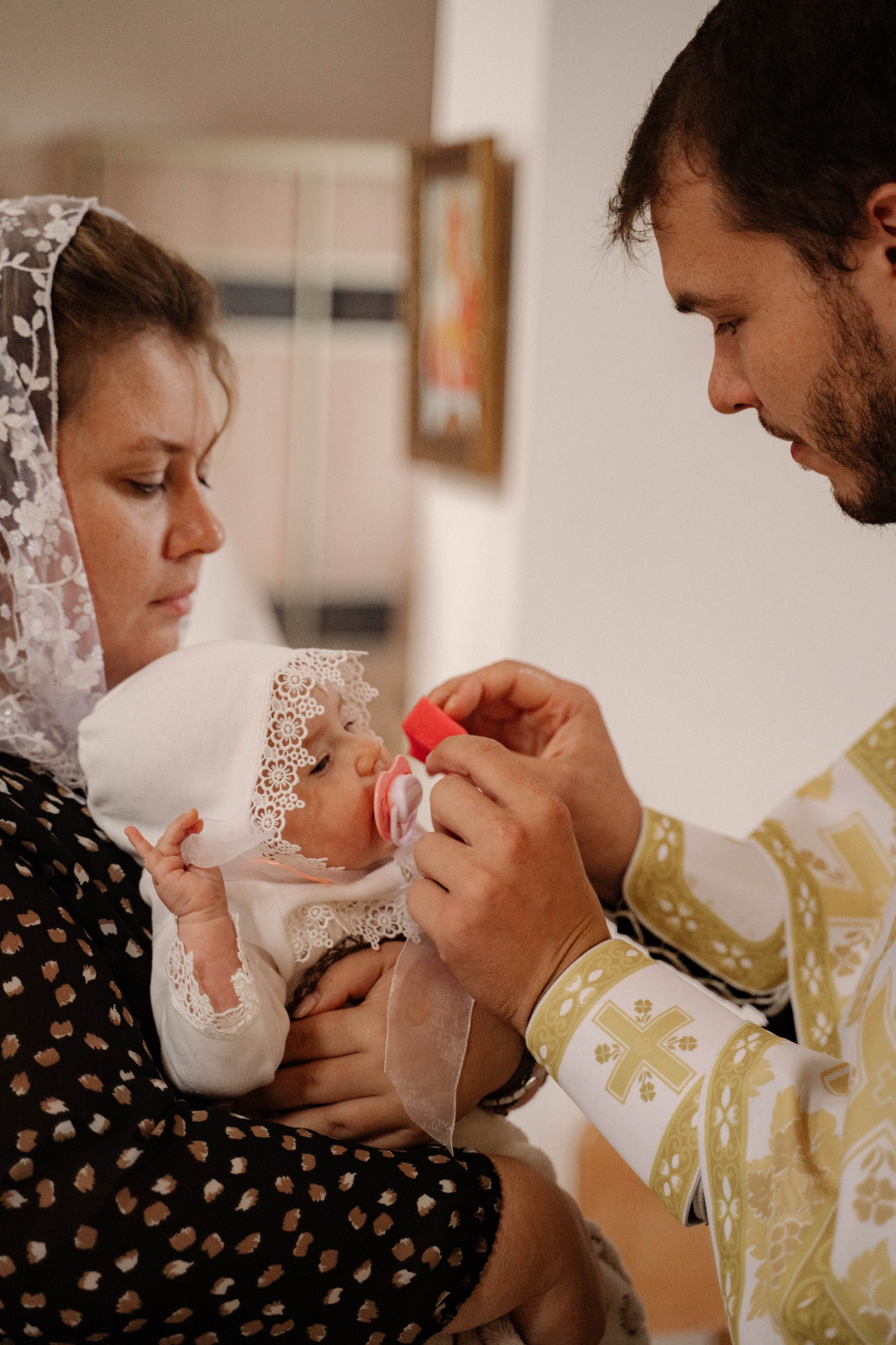 Крещение Александры. Свадебный и семейный фотограф в Калуге Анна Киреева
