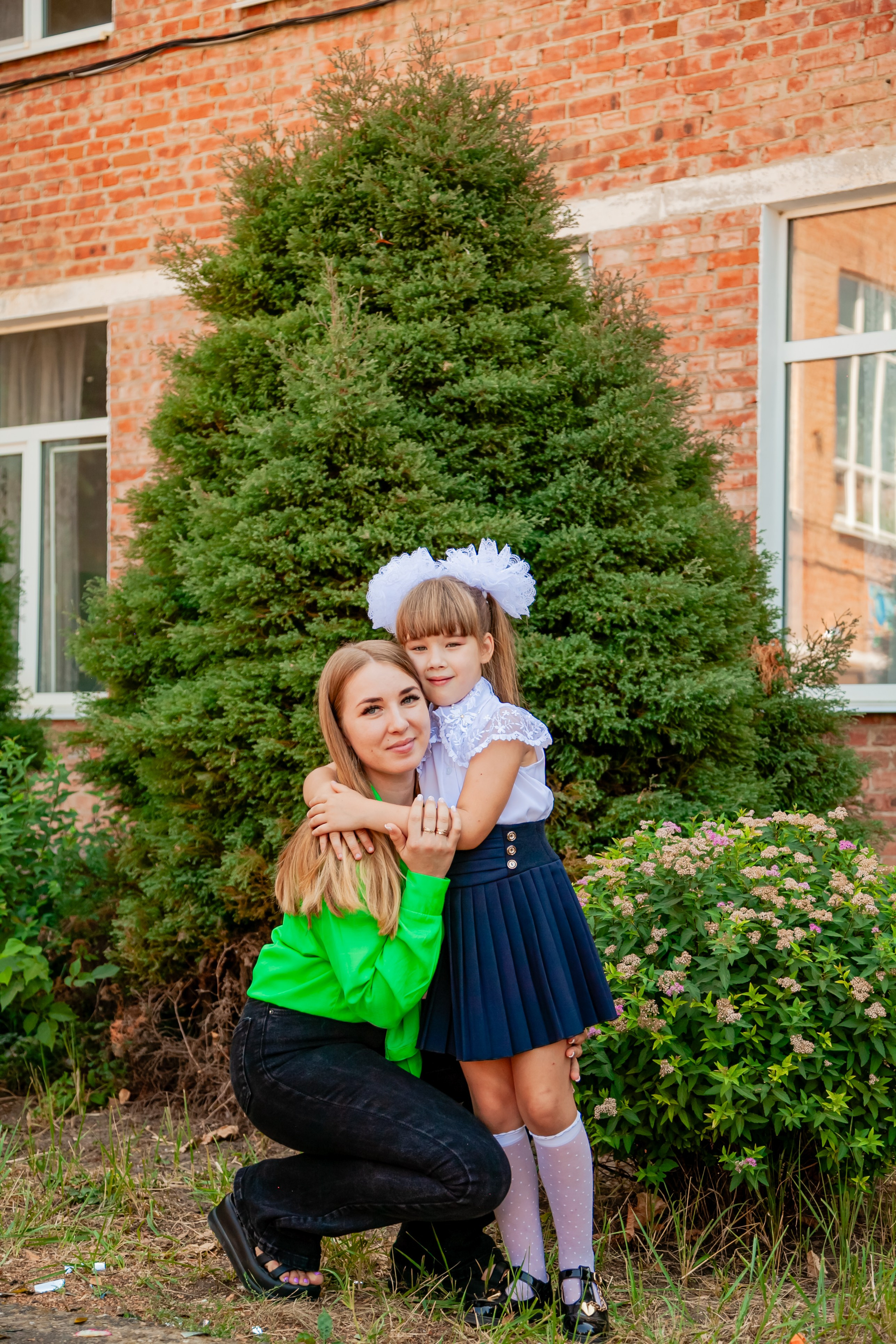 1 сентября линейка. Свадебный и семейный фотограф в Армавире