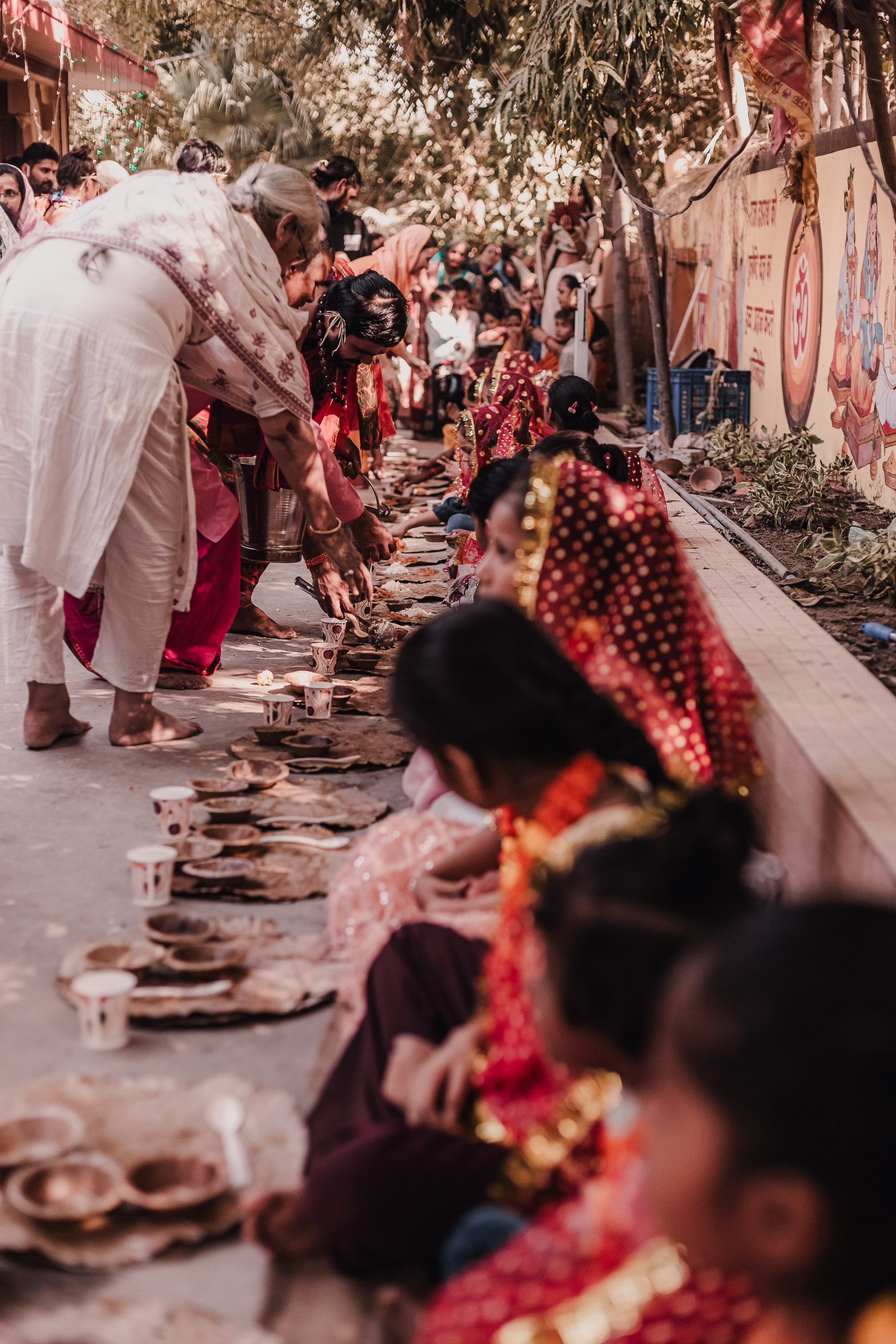 Navaratri yajna at Devraha Baba Ji ashram. Мариам Багдасарян
