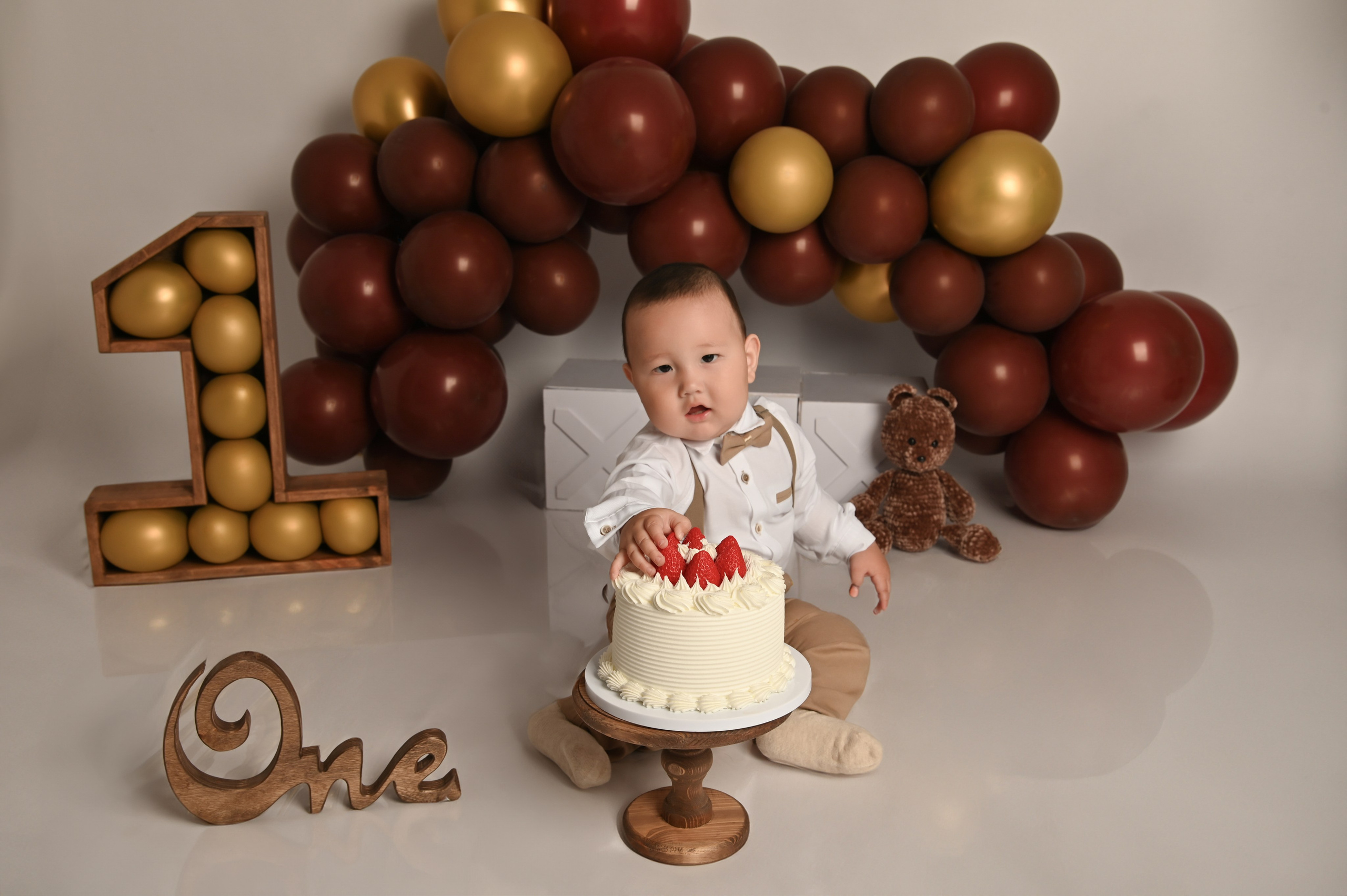 Годик Амирлана. Фотограф Новорожденных и семейный Элла Огай г. Сатпаев