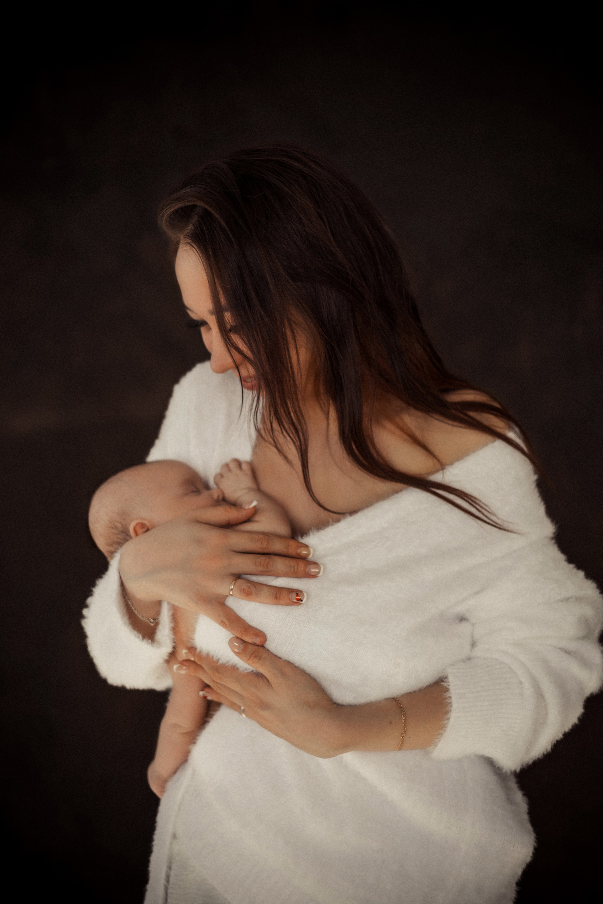 Мама и малыш. Фотограф новорождённых Екатерина Боброва. Ульяновск