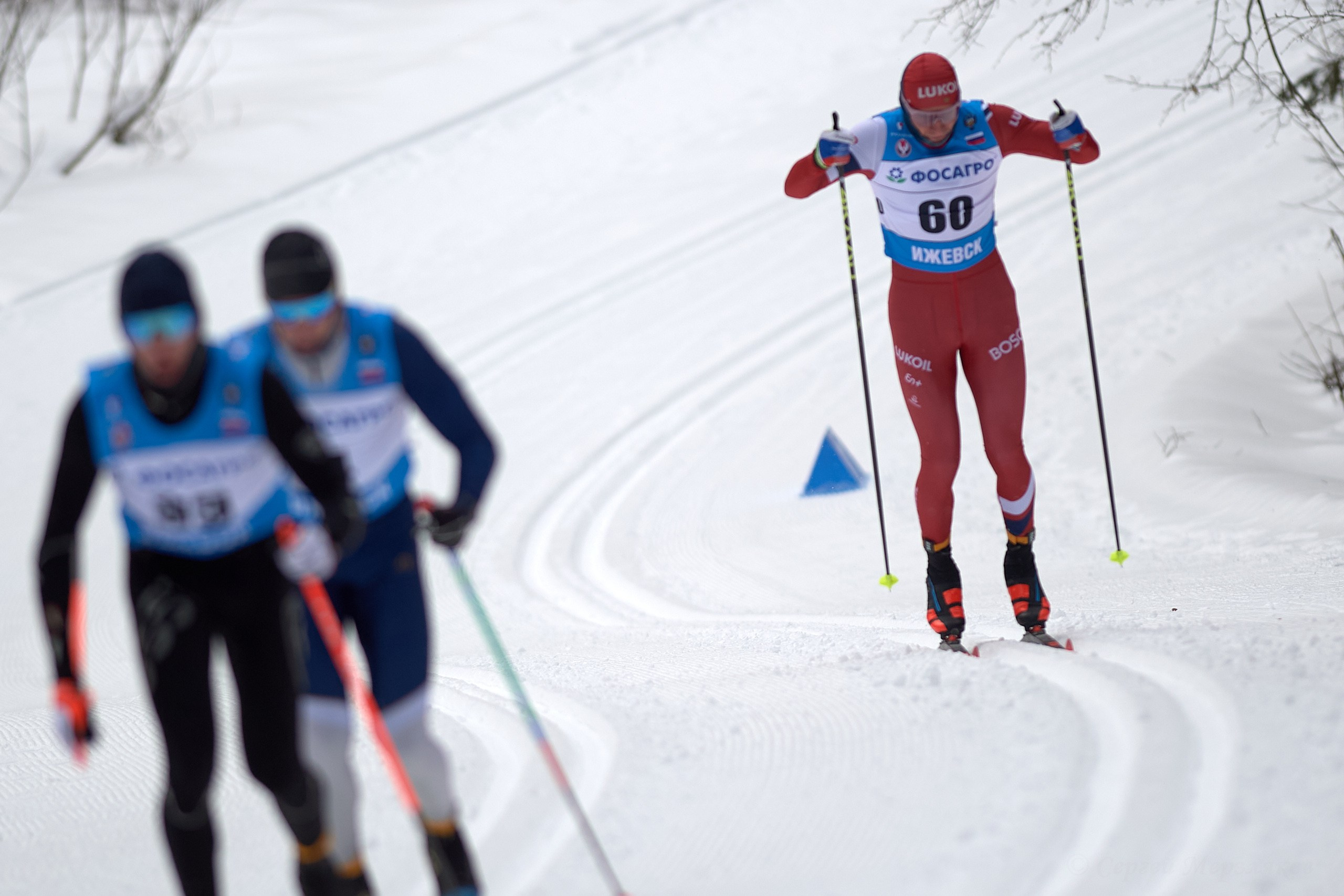 VI этап ФосАгро Кубка России по лыжным гонкам. Ижевск 25.01.2025 и 26.01.2025. Спортивный репортажный фотограф в Ижевске Сергей Мерзляков