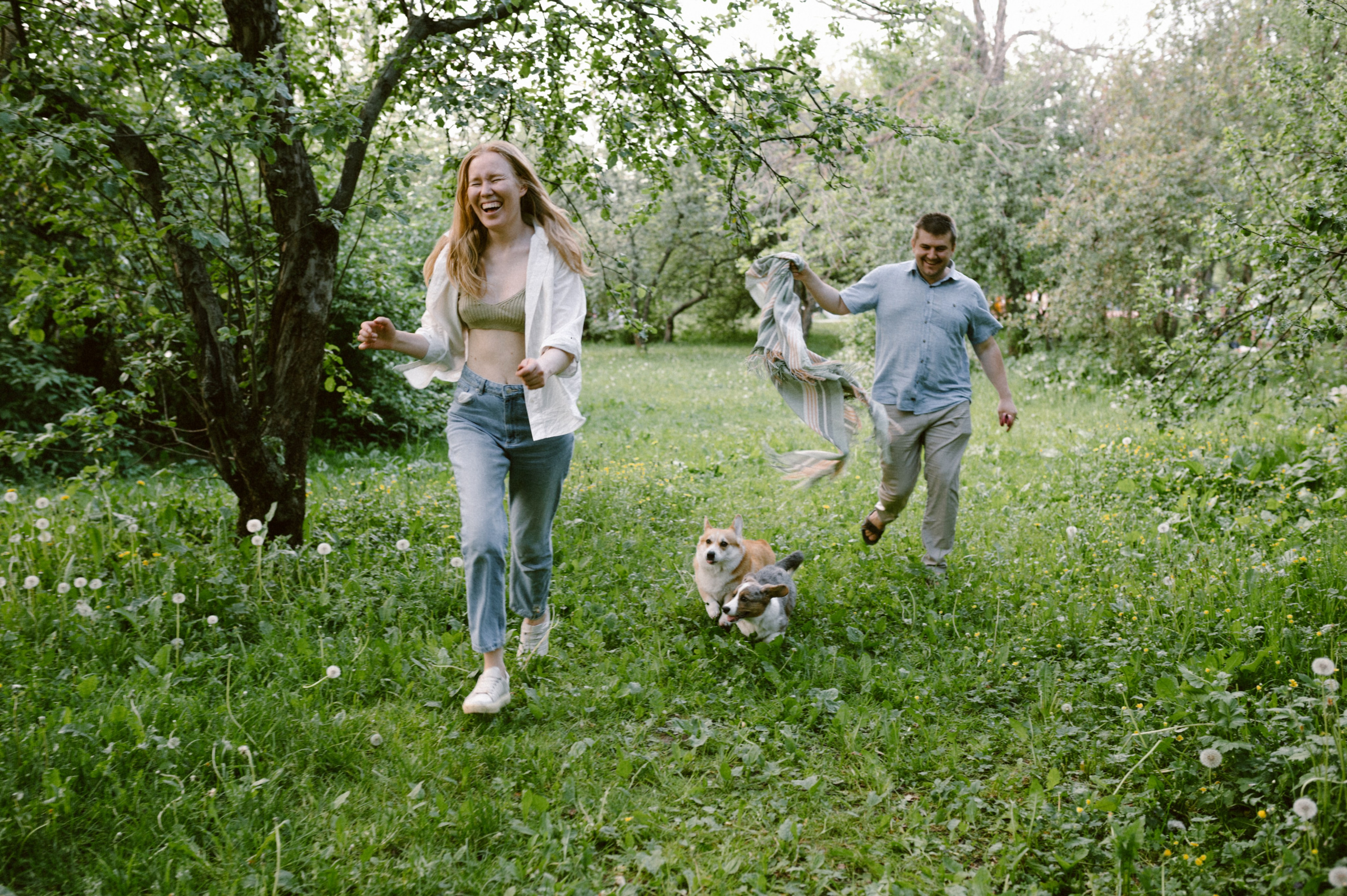 Настя и её семья. Фотограф анималист в Москве Ольга Агушева