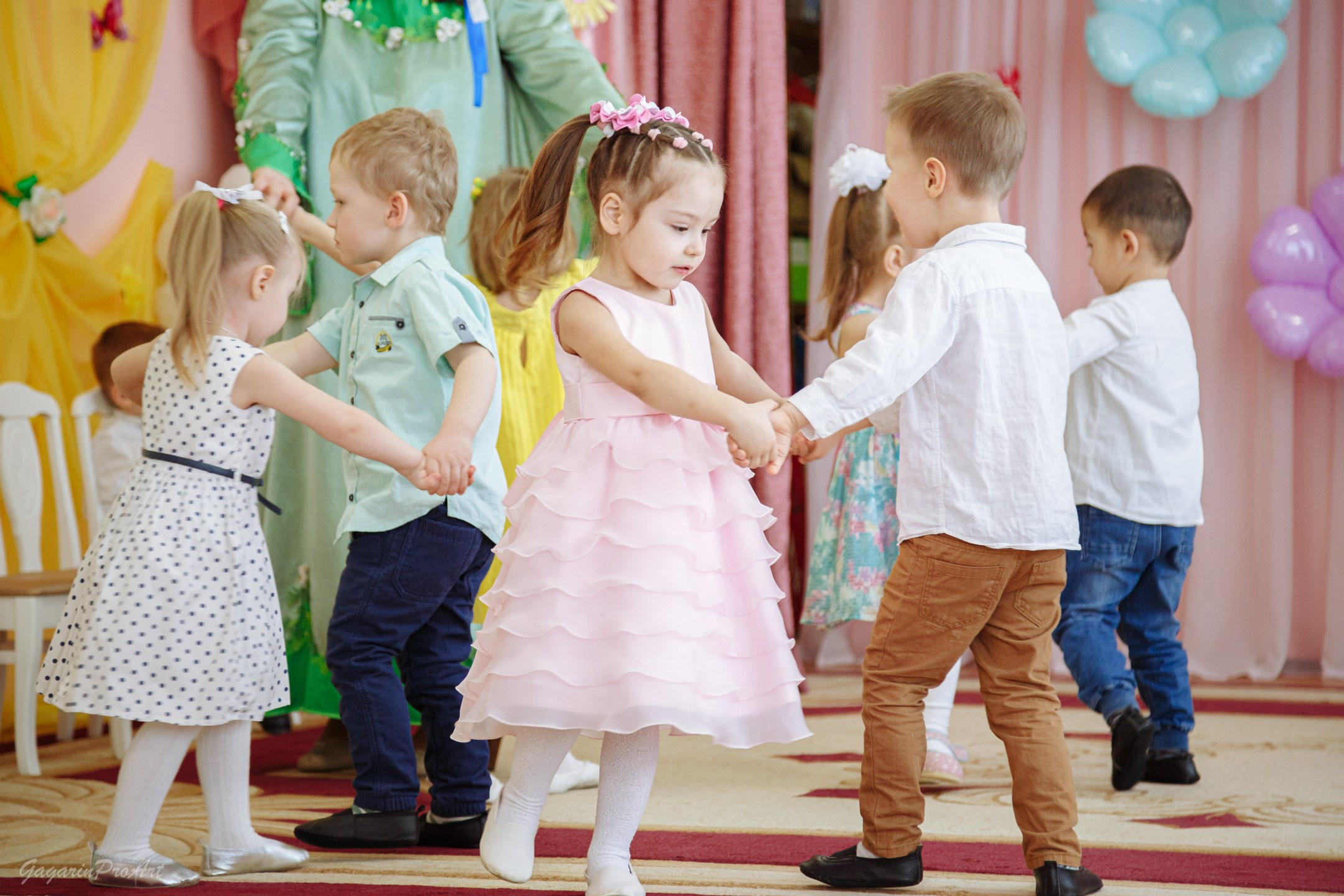 Репортаж в саду на утренник. GagarinProArt