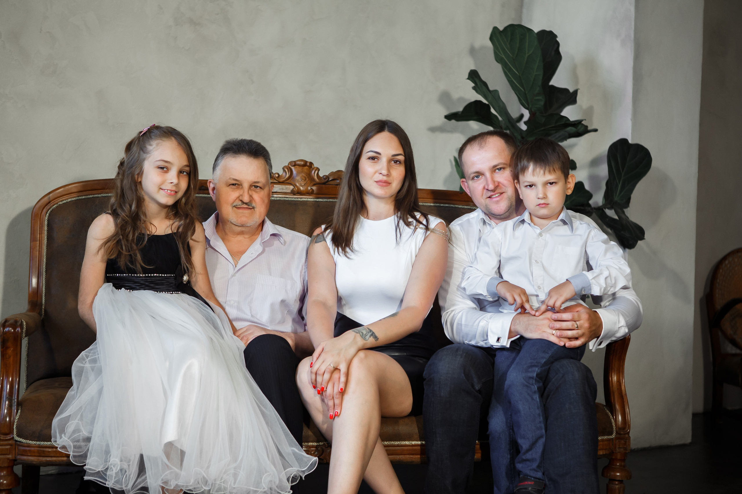 Очень большая семья, личные и парные портреты. Свадебный и портретный Фотограф в Липецке Дмитрий Котюков