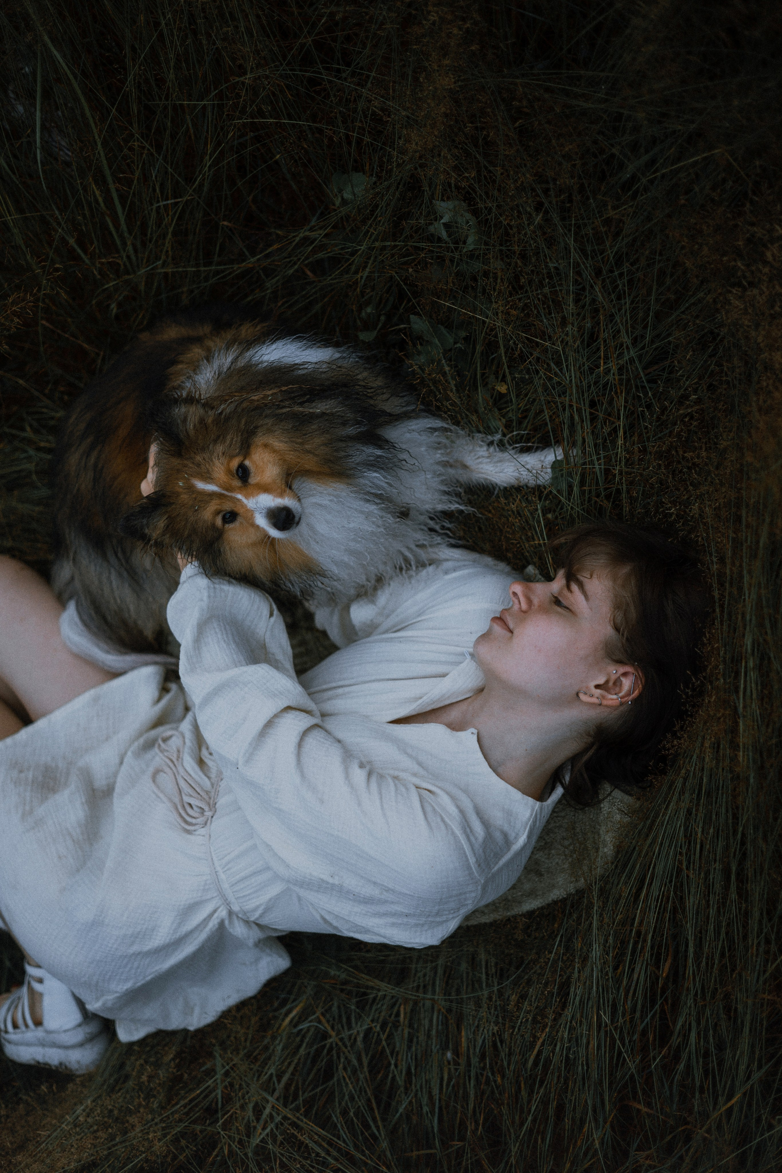 Аня и Скай. Фотограф-анималист Богданова Полина