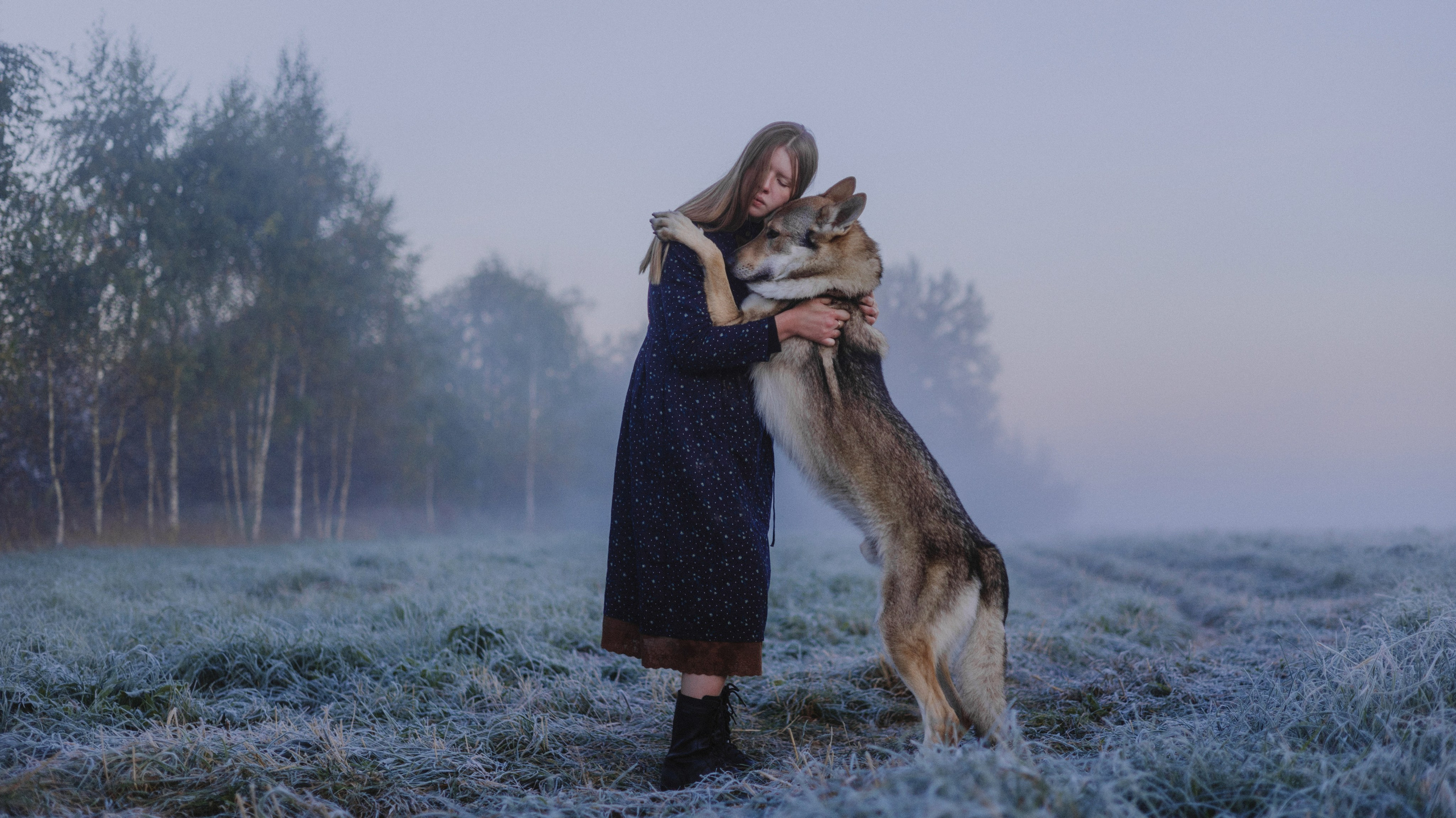 Полина и Вегард. Фотограф-анималист Богданова Полина