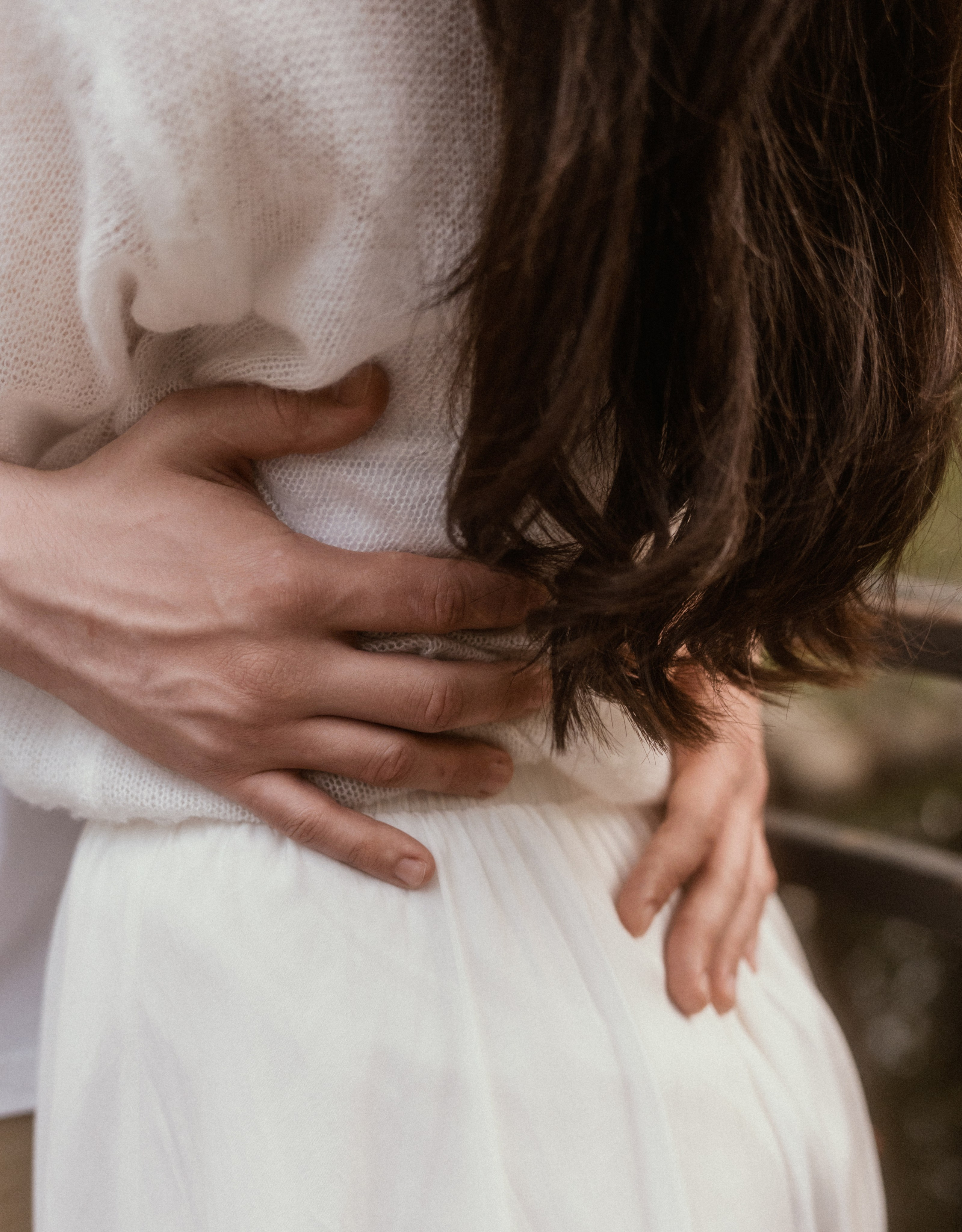 Фотосессия лавстори в Санкт-Петербурге. Лопухинский сад.