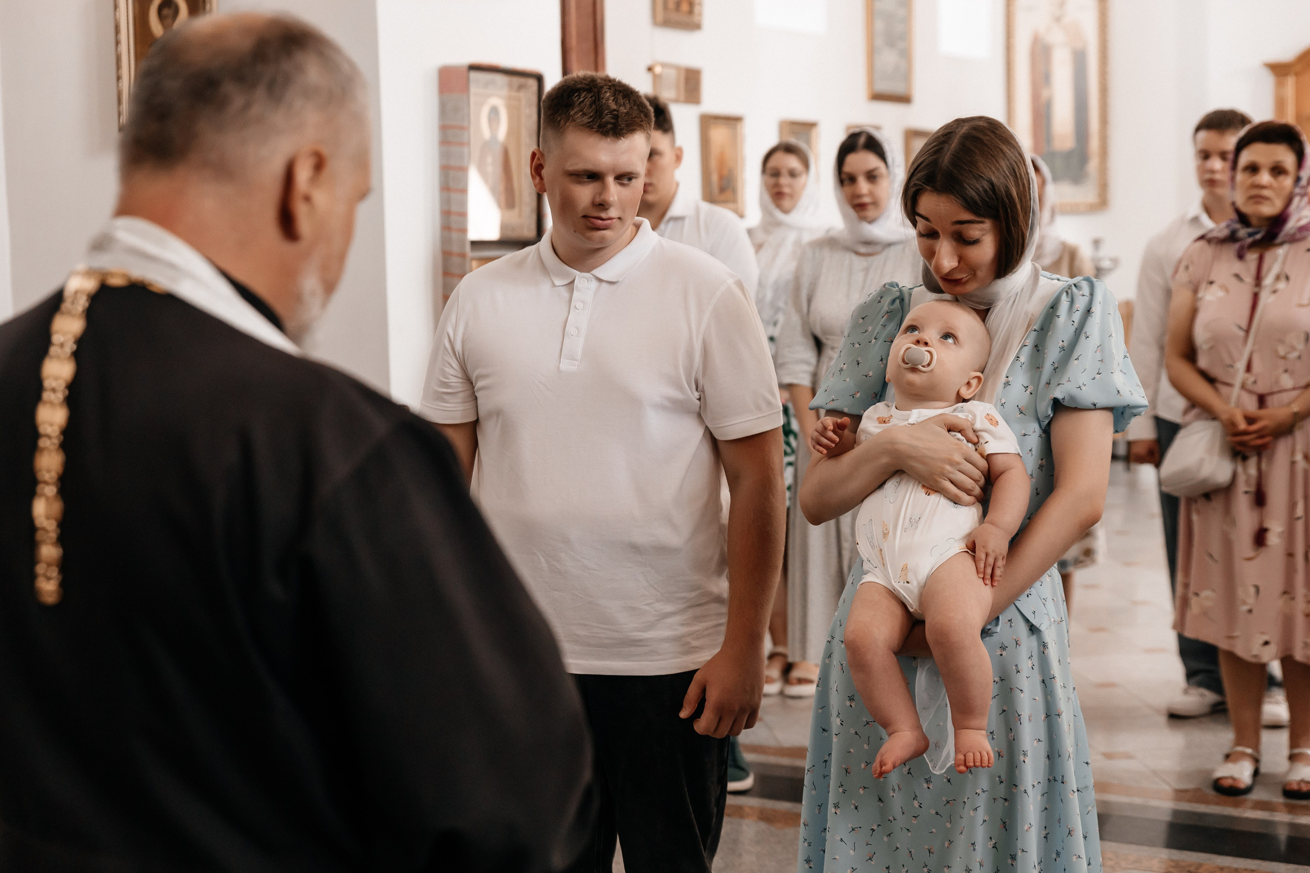 Крещение Роберта. Семейный фотограф Минск Усова Ольга
