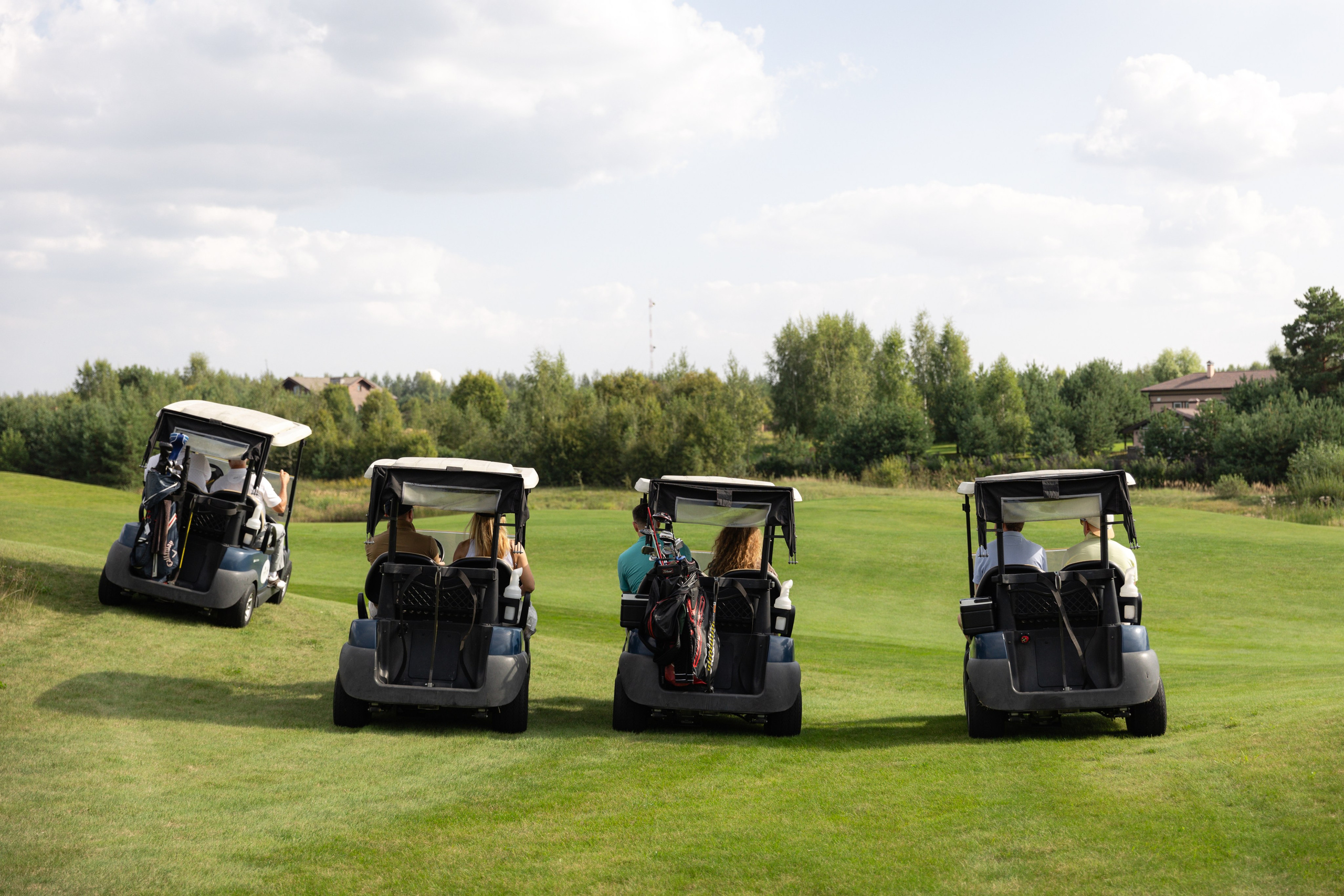 Гольф-Клуб Завидово для Т-Банк. Фотограф в Москве Вероника Иньякова