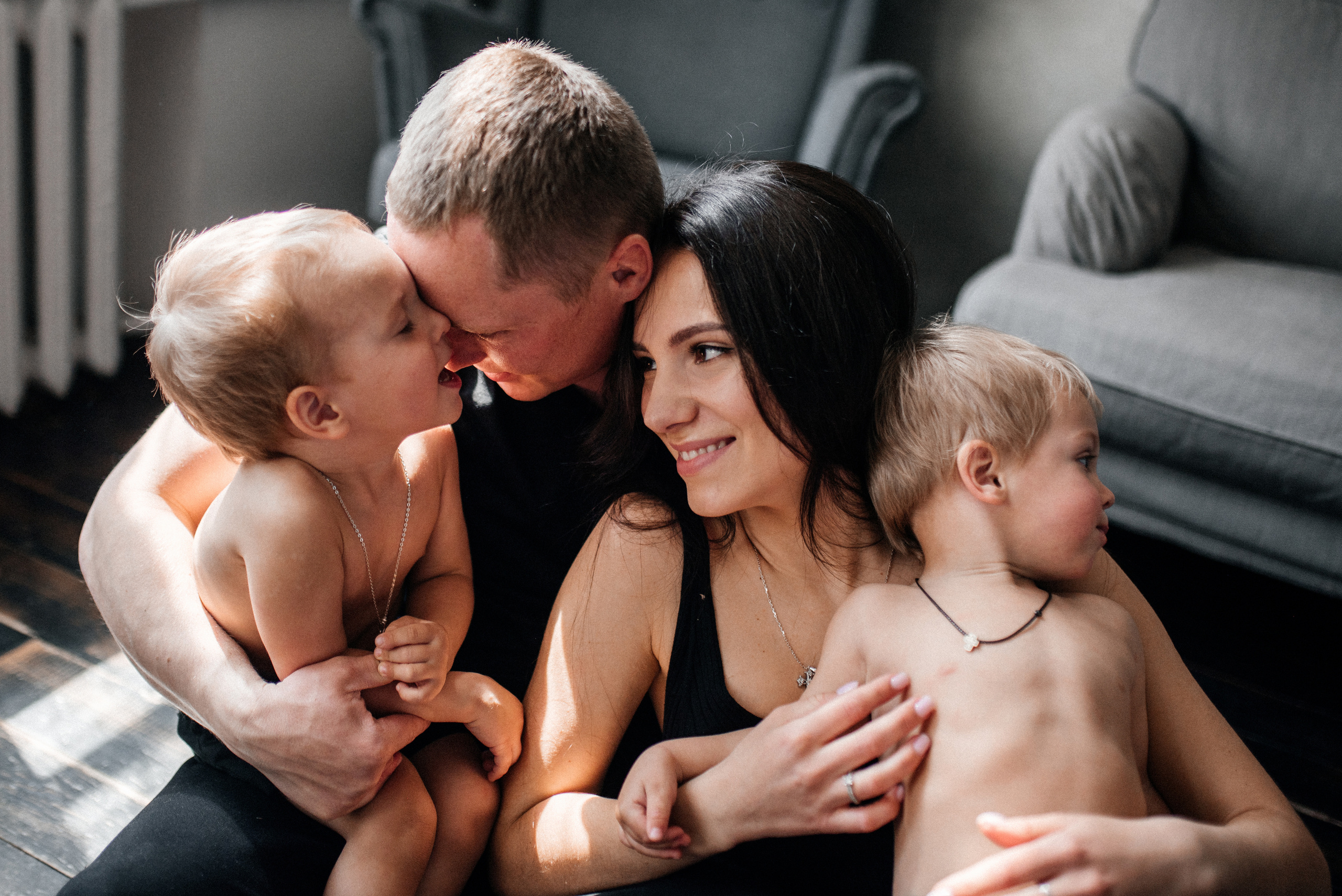 Женя+Ника+Саша+Тимофей. Костюшко Кристина — семейный и свадебный фотограф в Минске