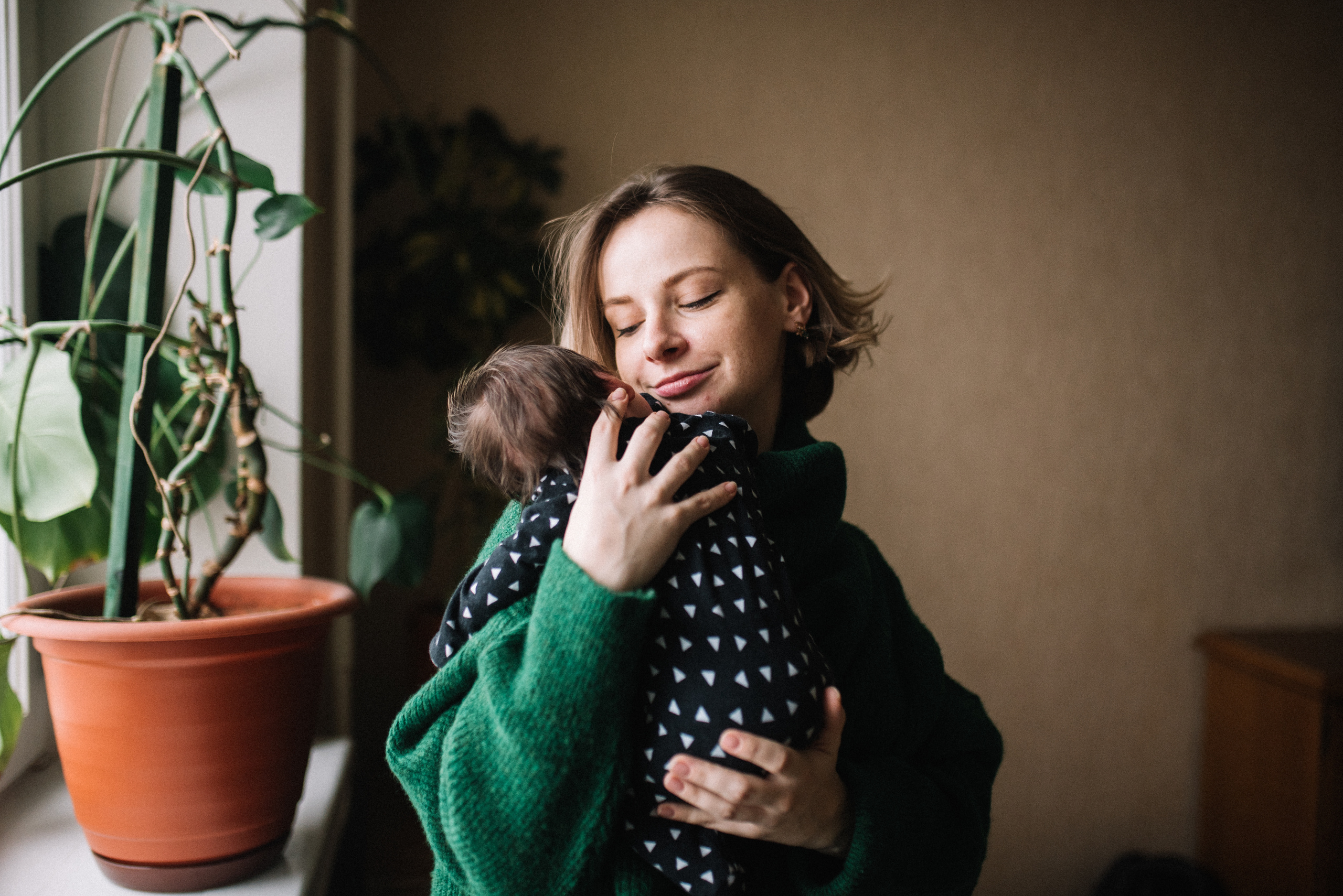 Первые дни дома. Костюшко Кристина — семейный и свадебный фотограф в Минске