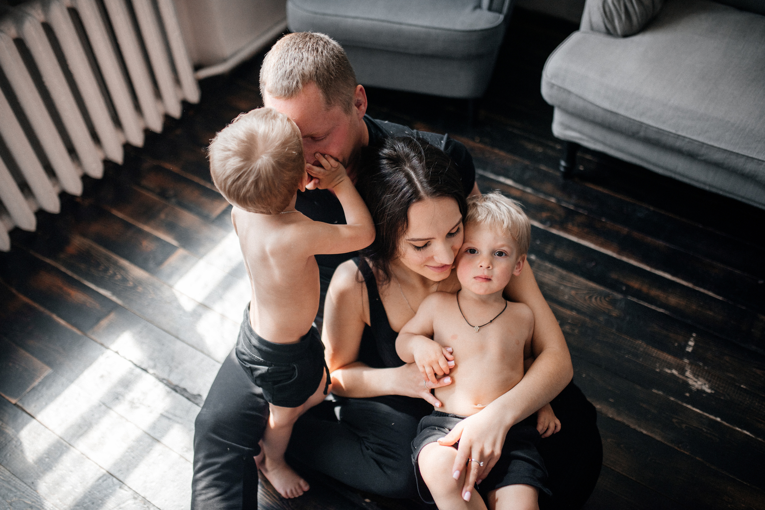 Женя+Ника+Саша+Тимофей. Костюшко Кристина — семейный и свадебный фотограф в Минске