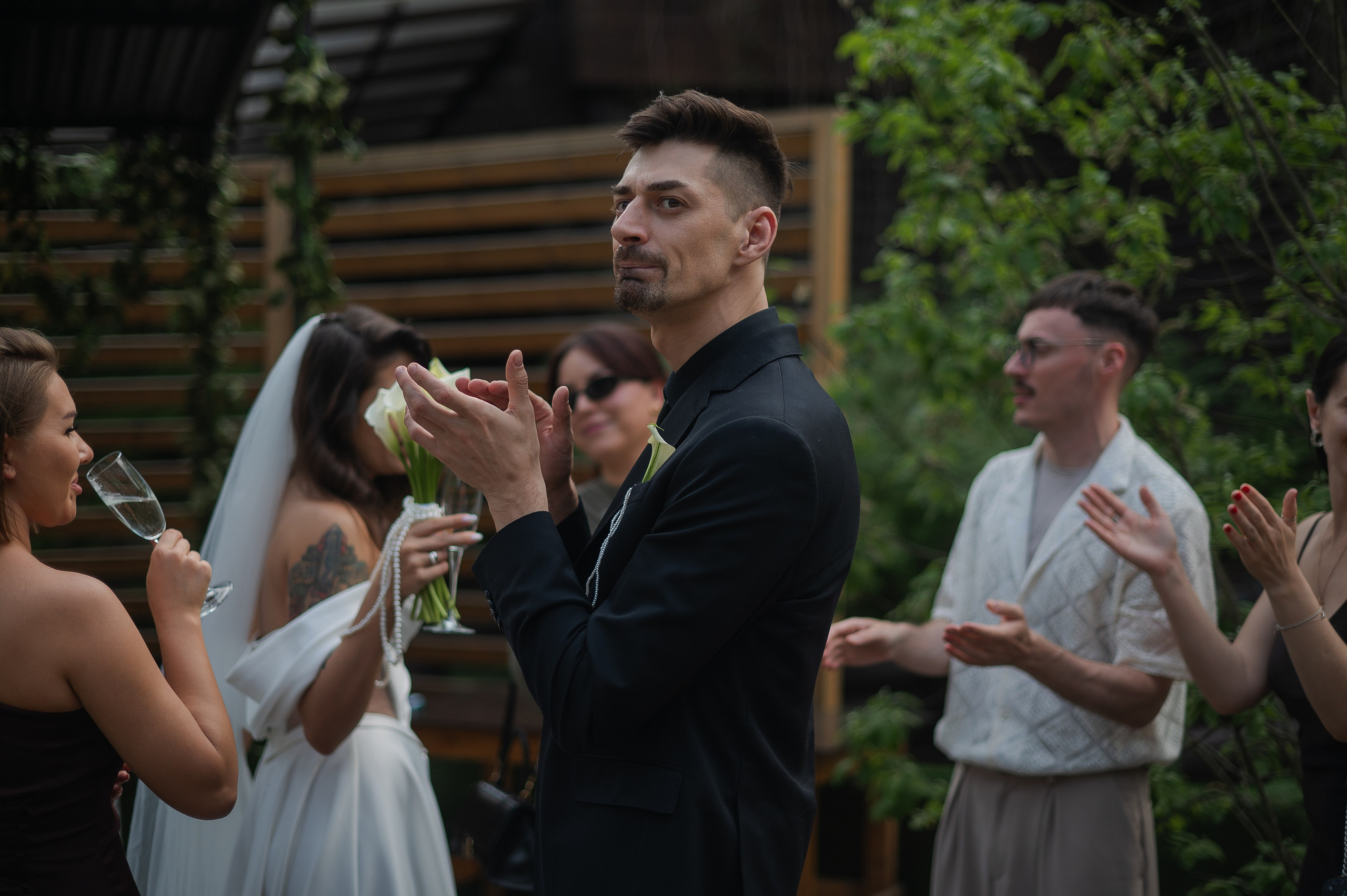 Динамичная свадьба где гости были активными участниками праздника. Свадебный фотограф в Ярославле Денис Медоваров