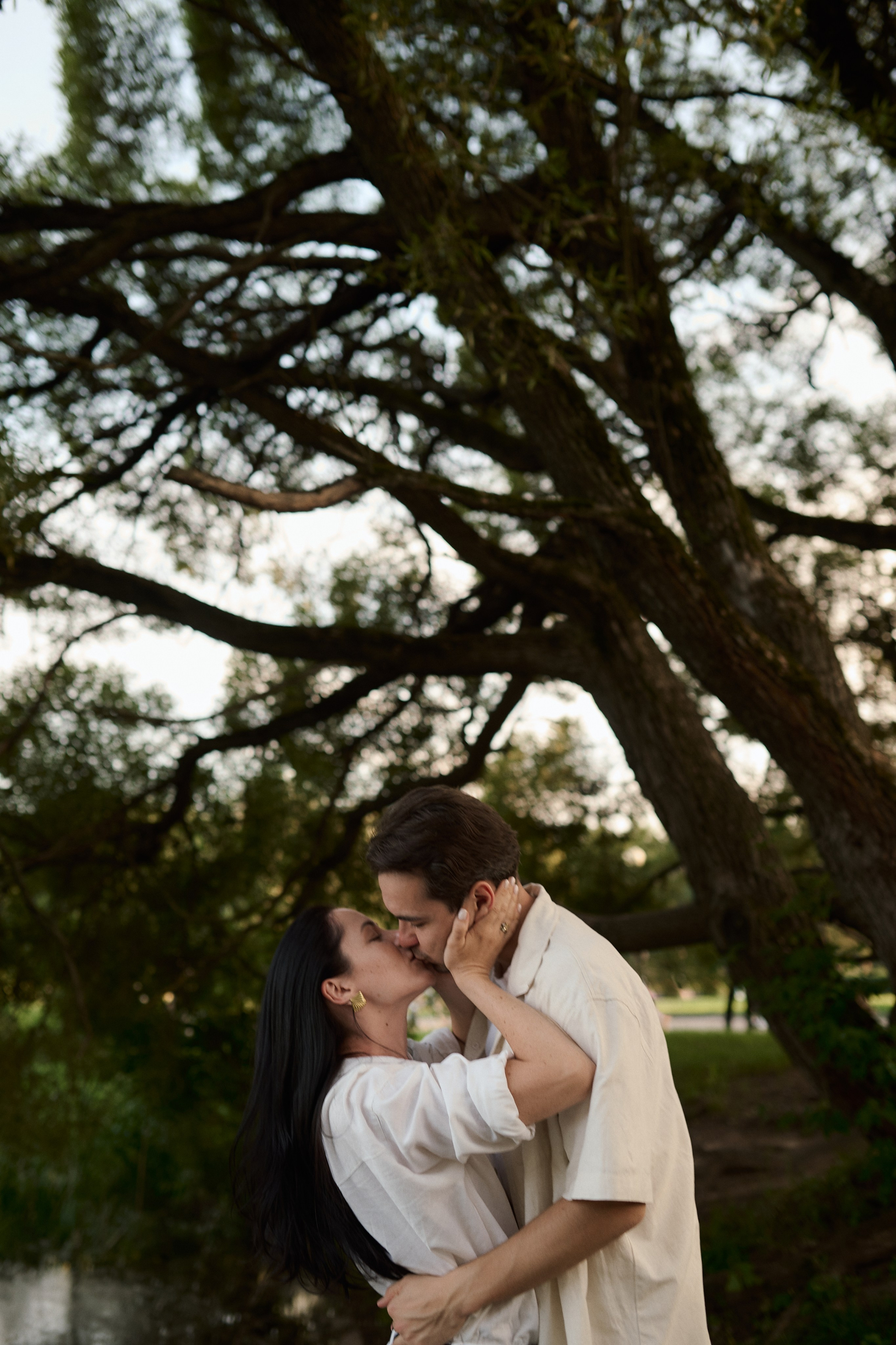 Рохус, Юля и Оливия в парке Останкино. Семейный и свадебный lifestyle-фотограф в Москве Мария Петрова