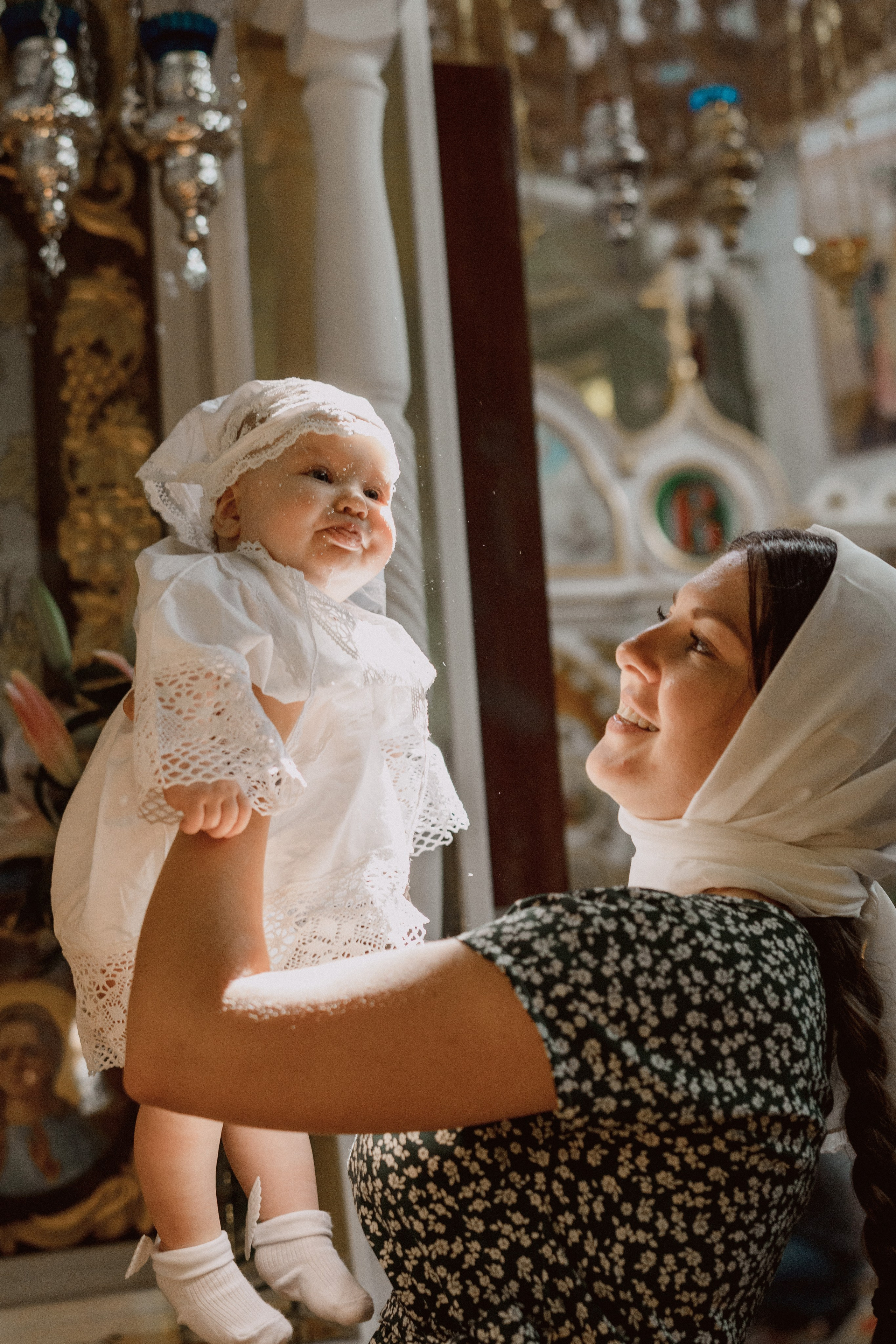Крещение в храме Св. Спиридона Тримифунтского г. Ломоносов. Семейный фотограф и видеограф Алёна Ким