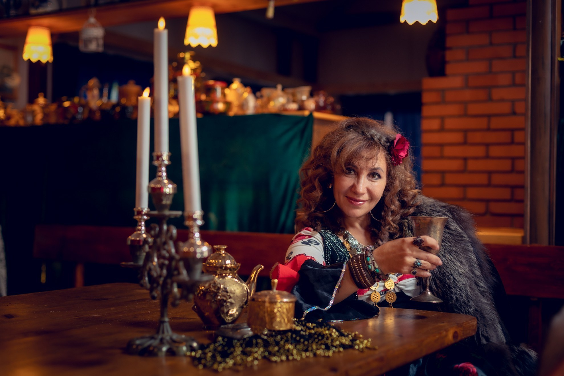 Образ цыганки. Свадебный и репортажный фотограф в Москве и Московской области