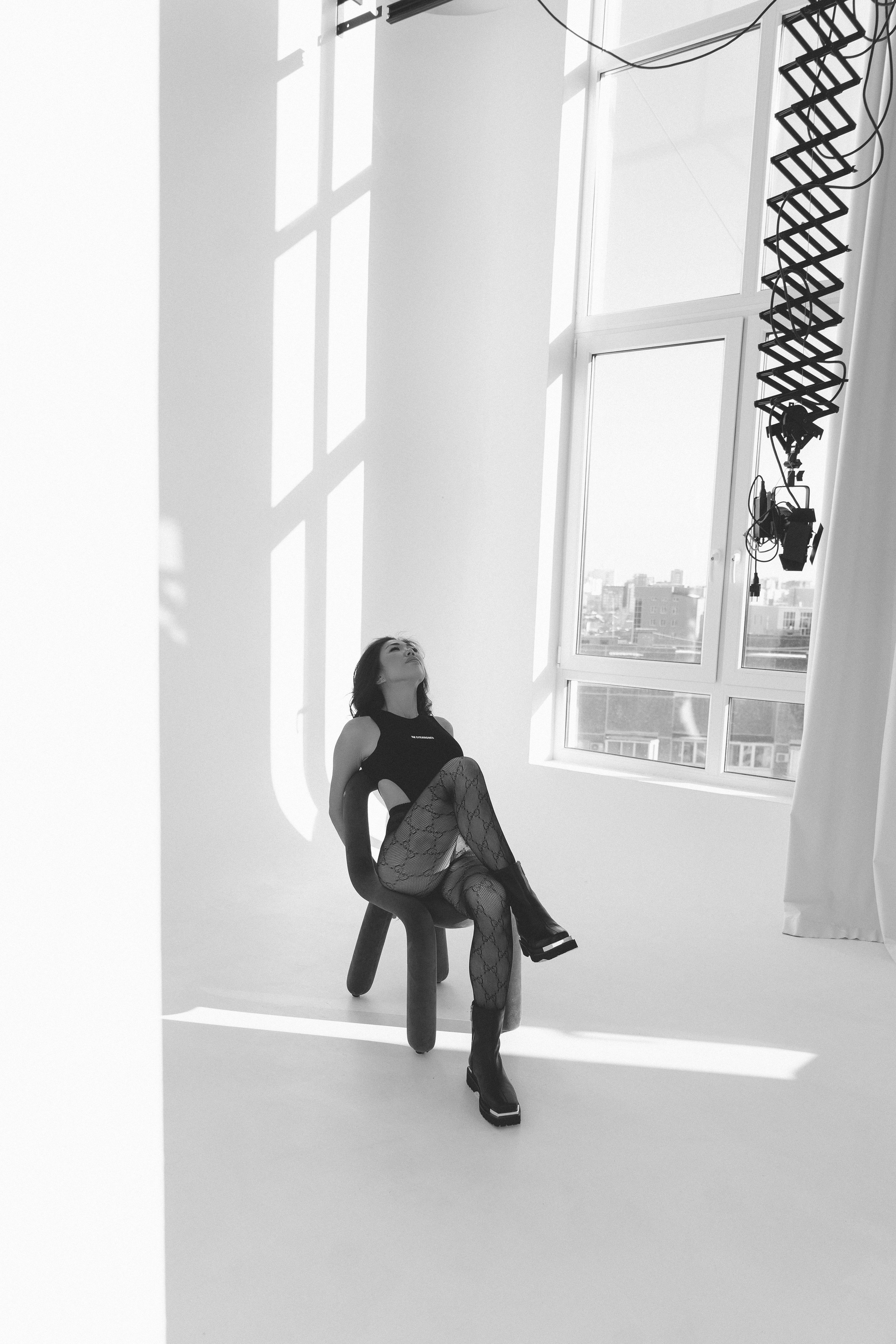 Аня_циклорама. Фотограф Лютикова Ирина, Тюмень, Москва