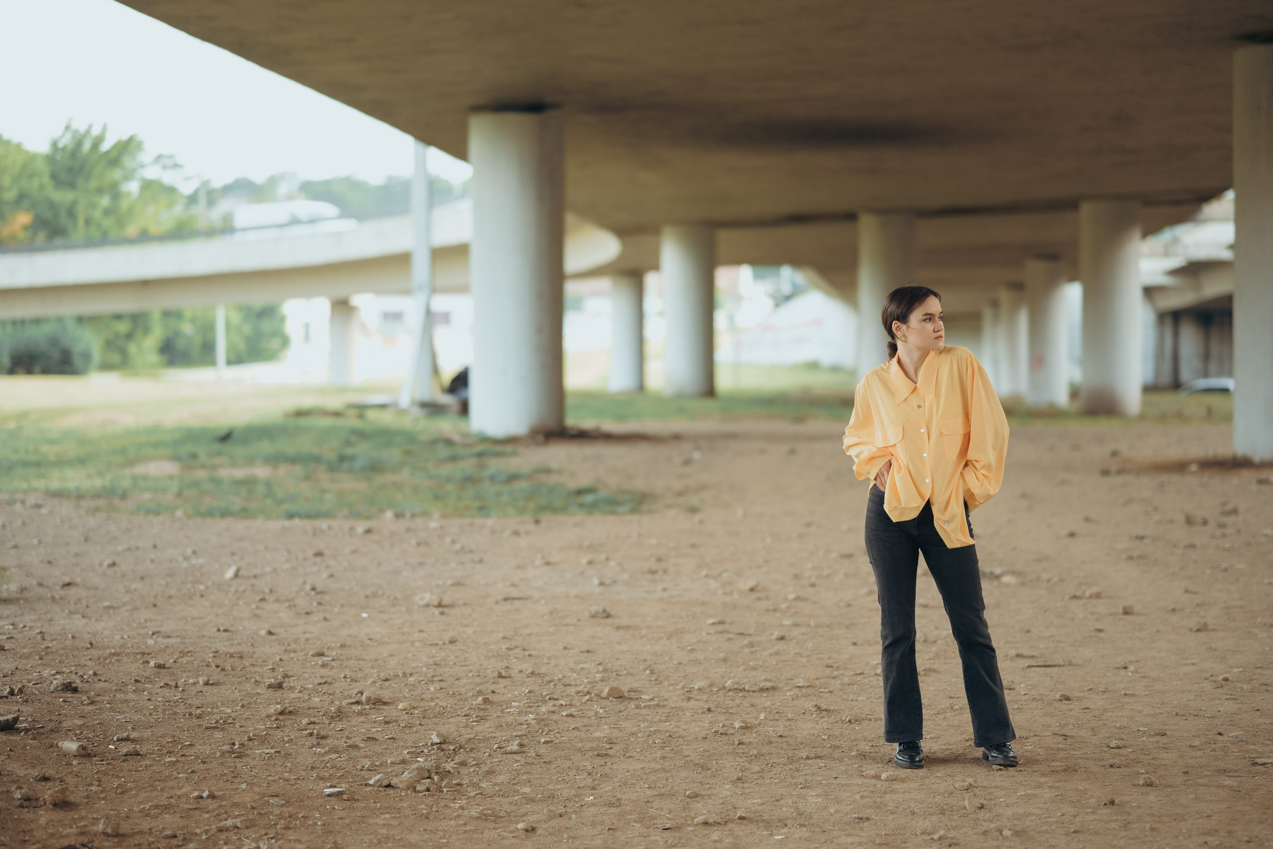 Фото съемка девушки и архитектуры. Фотограф в Белграде Чугреева Елена