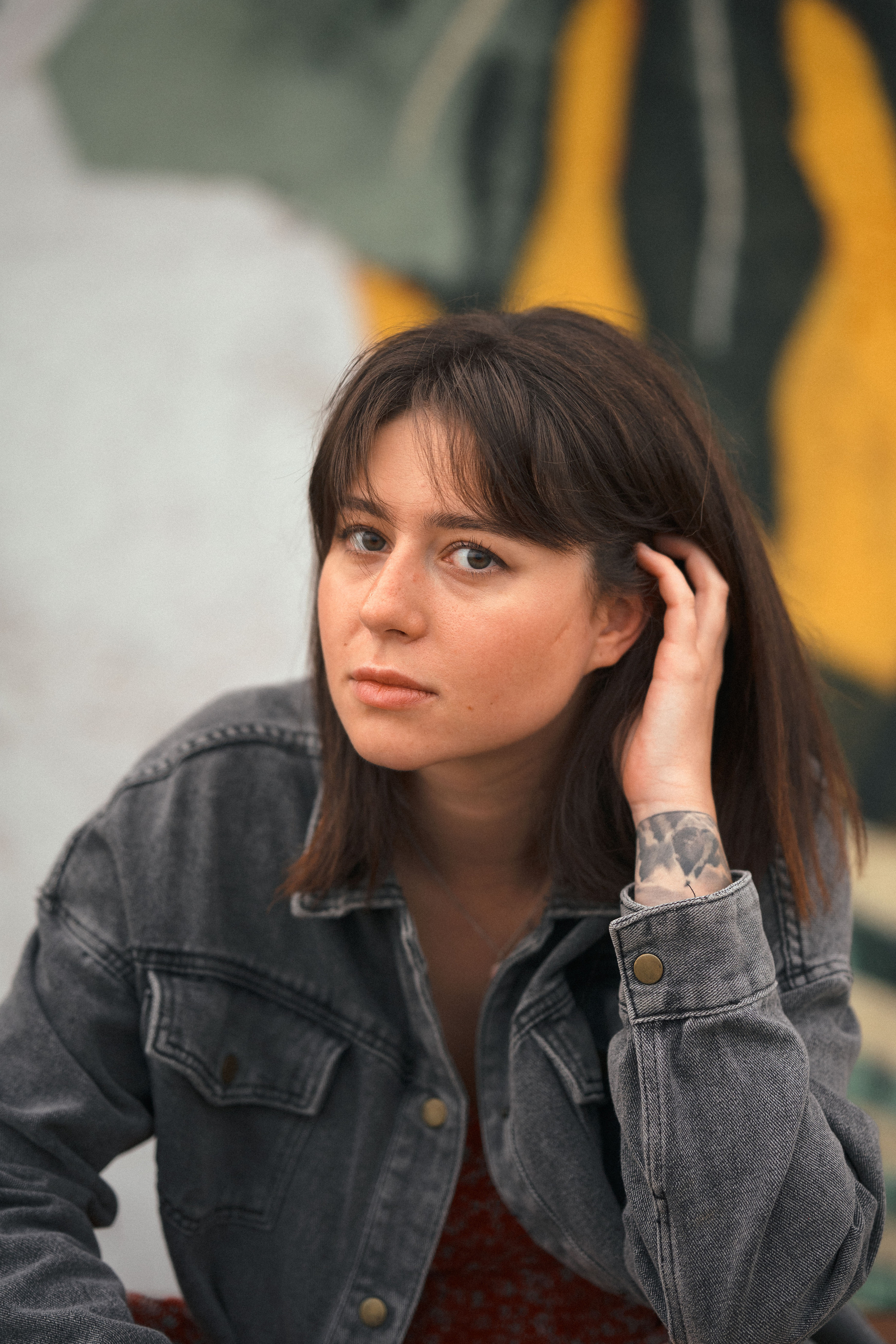 Женский портрет на крыше. Фотограф в Белграде Чугреева Елена