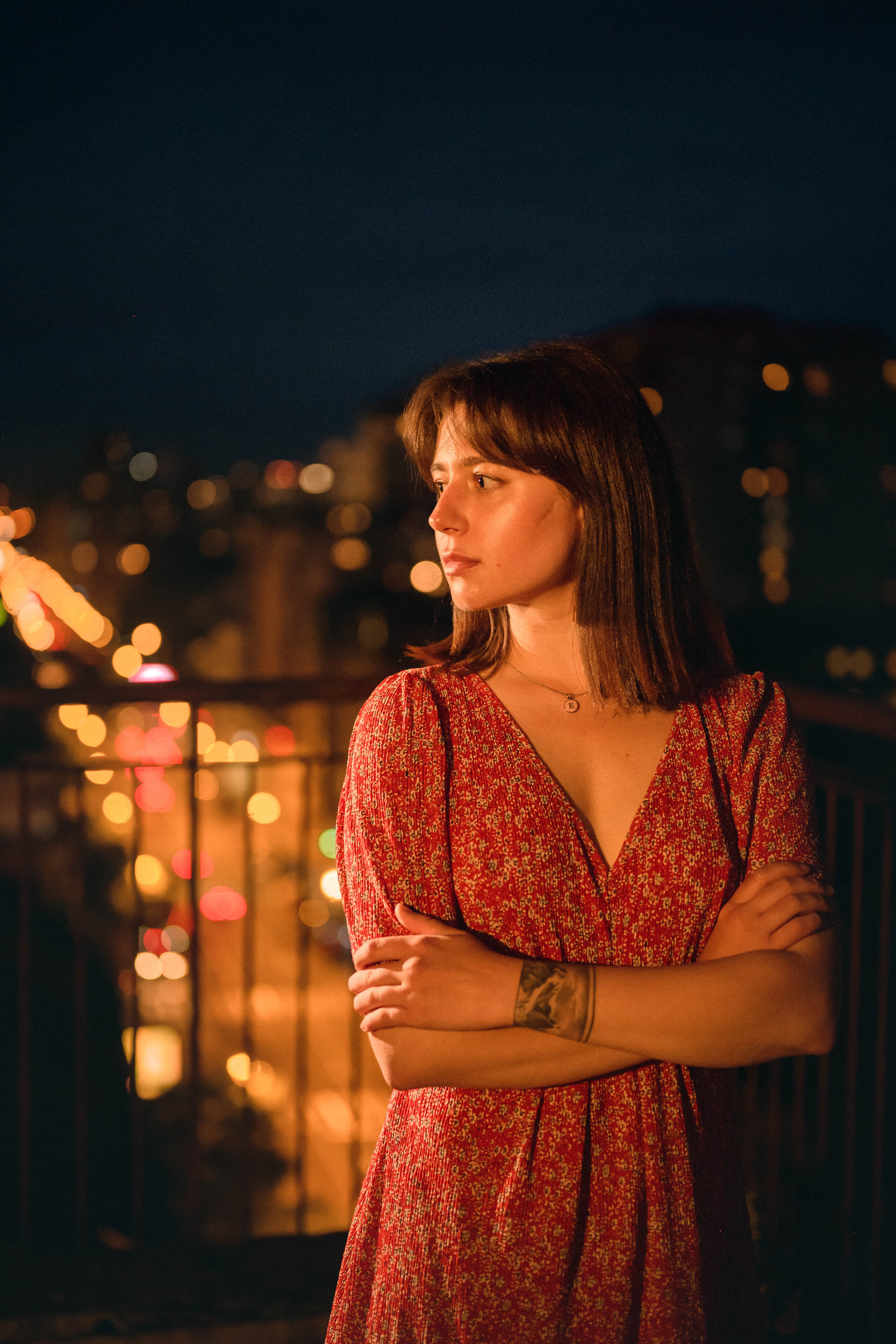 Женский портрет на крыше. Фотограф в Белграде Чугреева Елена