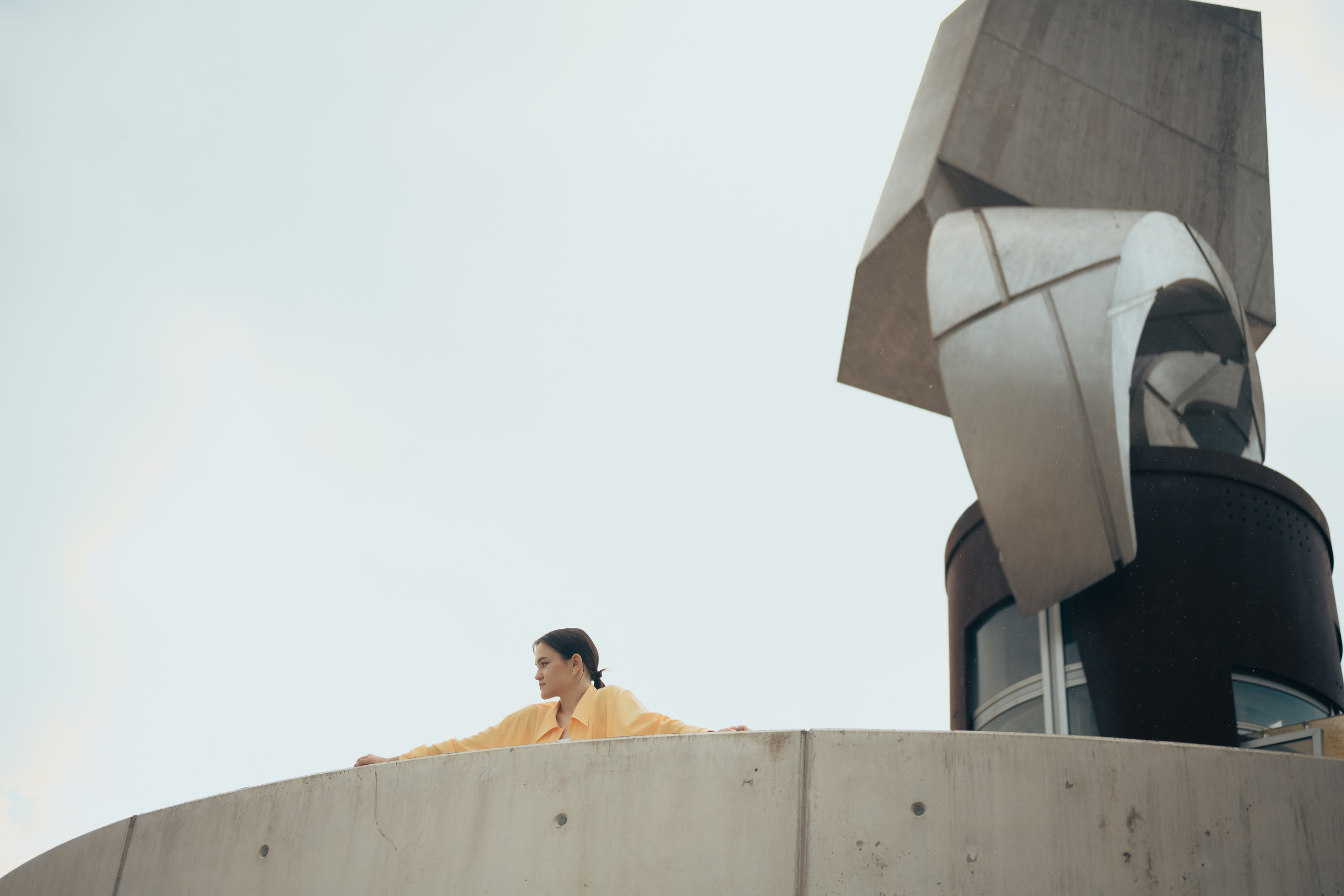 Фото съемка девушки и архитектуры. Фотограф в Белграде Чугреева Елена