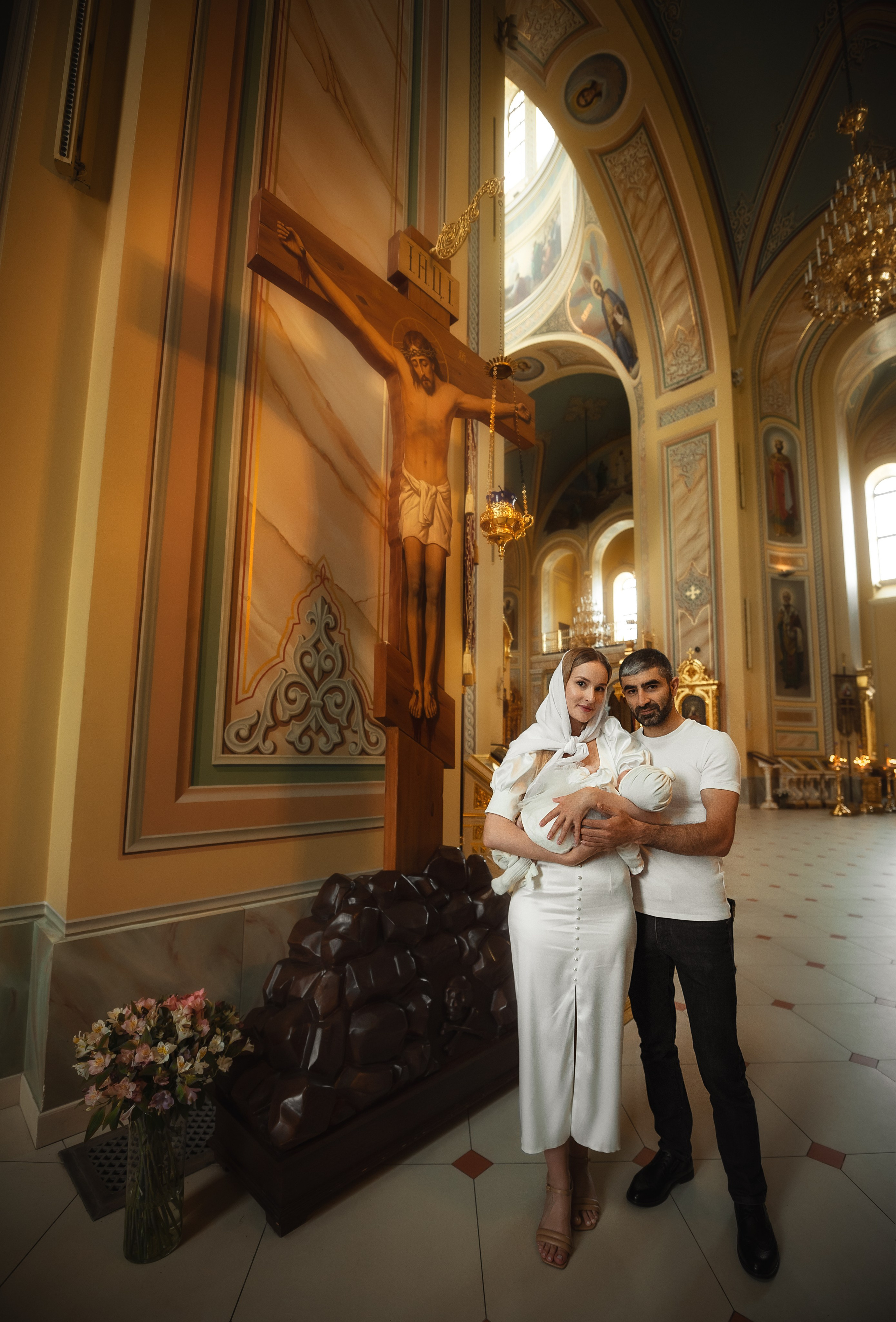 Таинство Крещения. Профессиональный семейный и церковный фотограф в Ростове-на-Дону