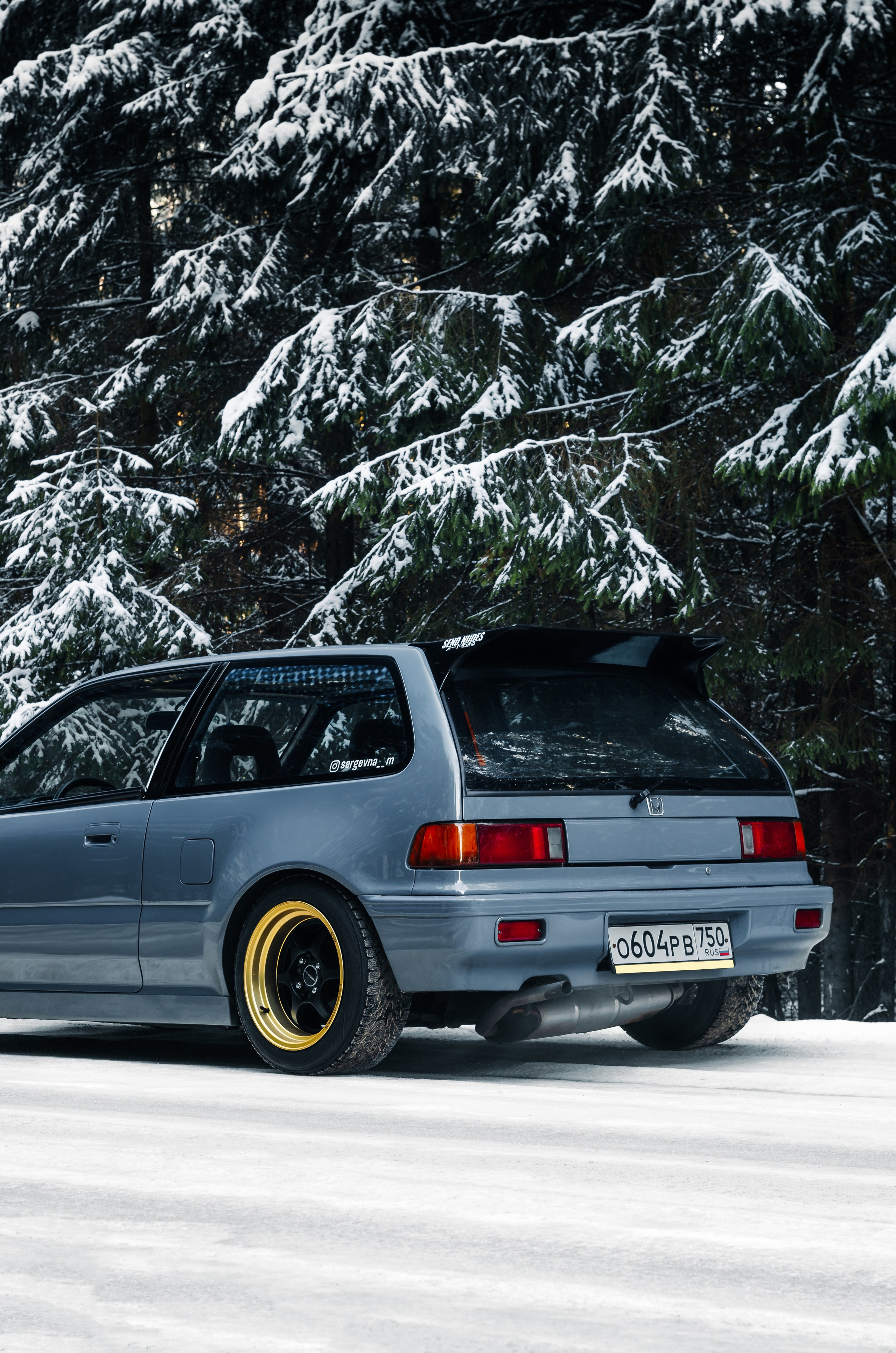 Honda Civic. Автомобильный фотограф в Москве Иван Петушков