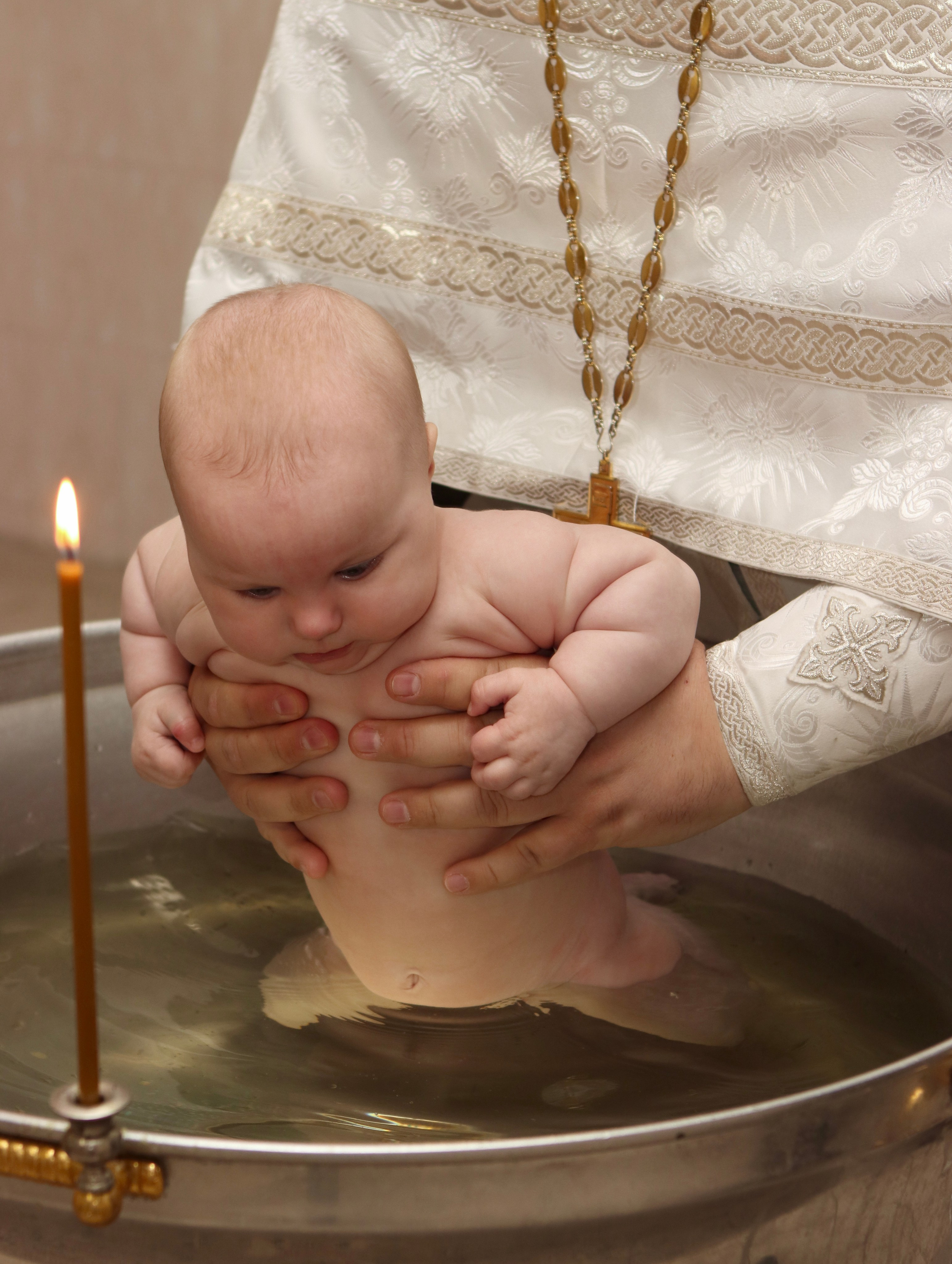 Анастасия и Вадим — крещение Виктории. Фотограф в Курске Смирнов Евгений