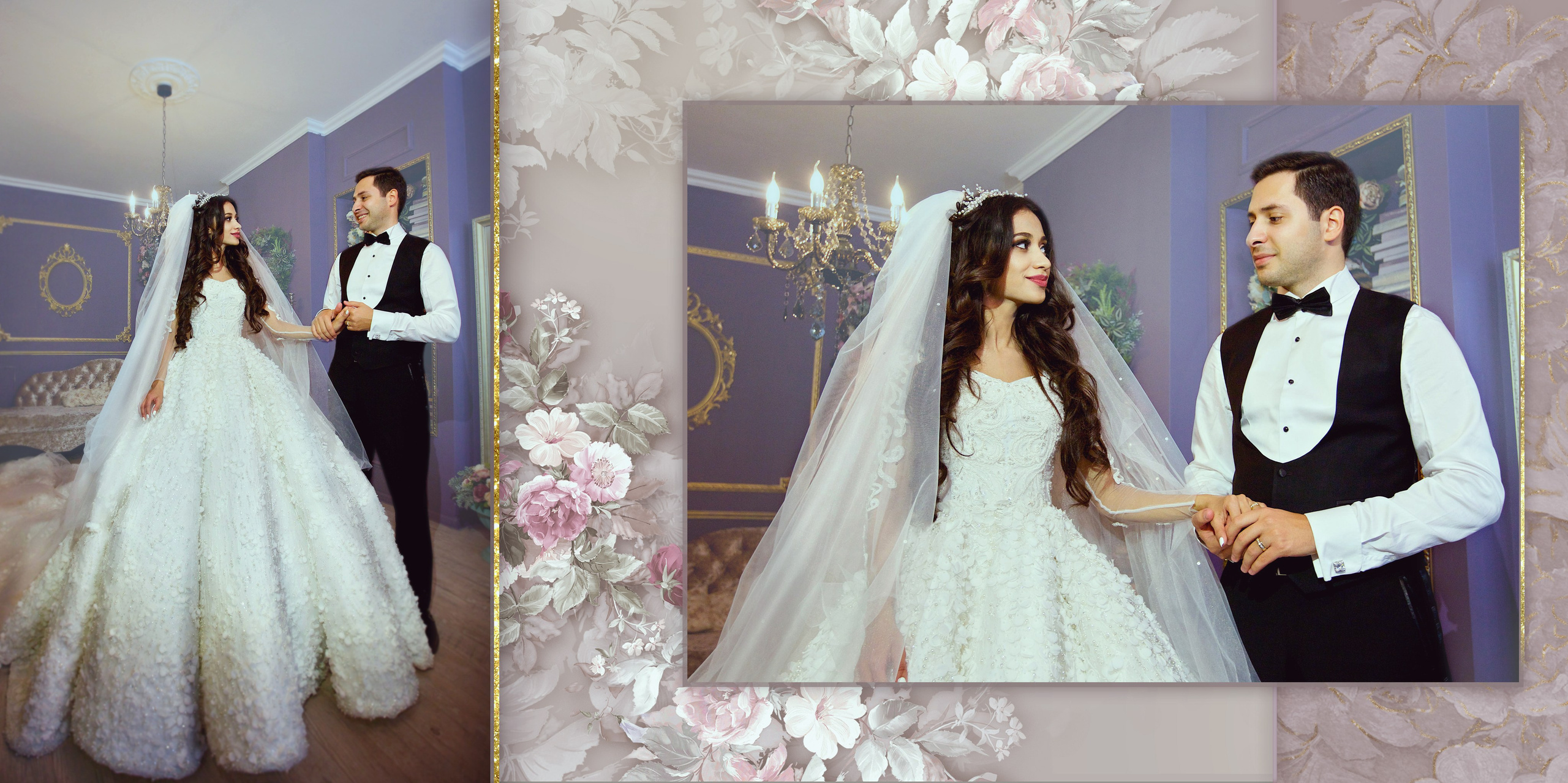 Свадебная фотокнига. Фотограф Кирсанова Наталия. Фотохудожник Наталия Кирсанова