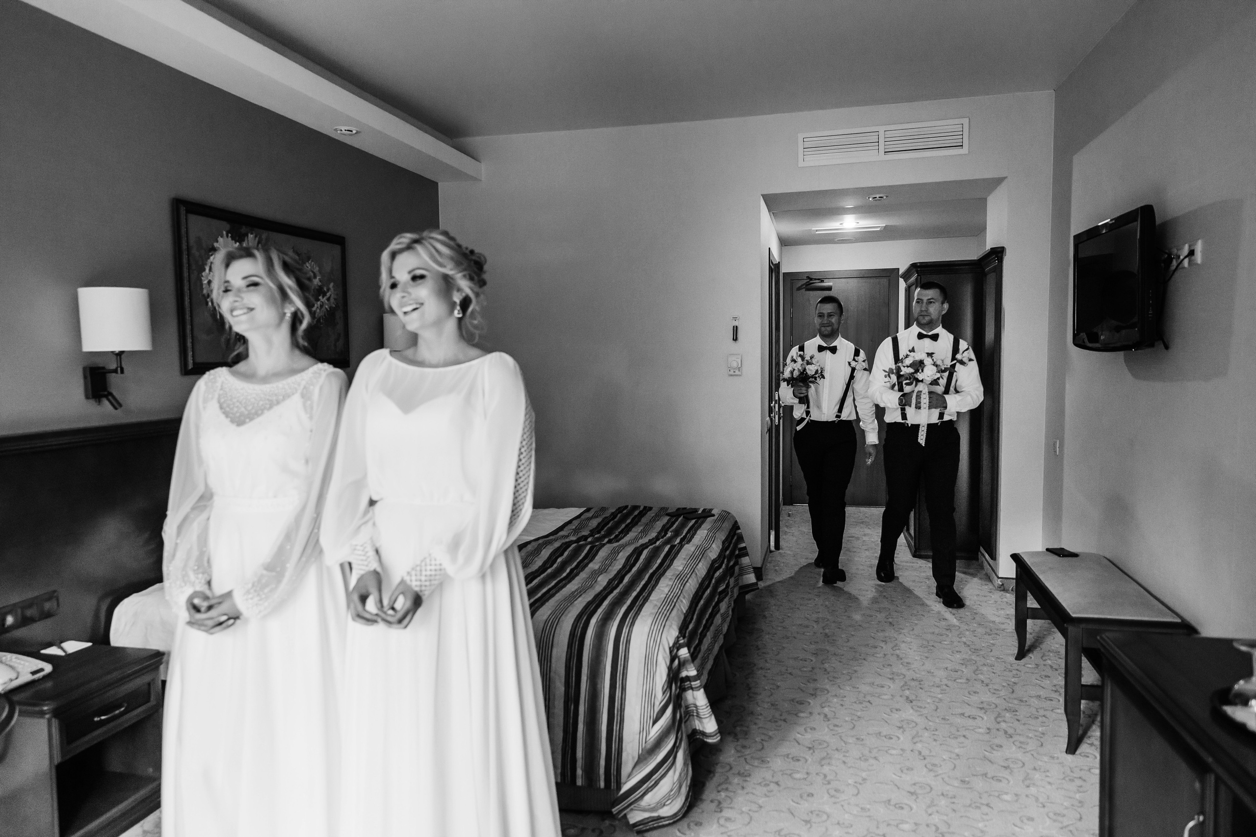 Юлия и Сергей, Евгения и Иван. Свадебный и семейный фотограф Александра Кос