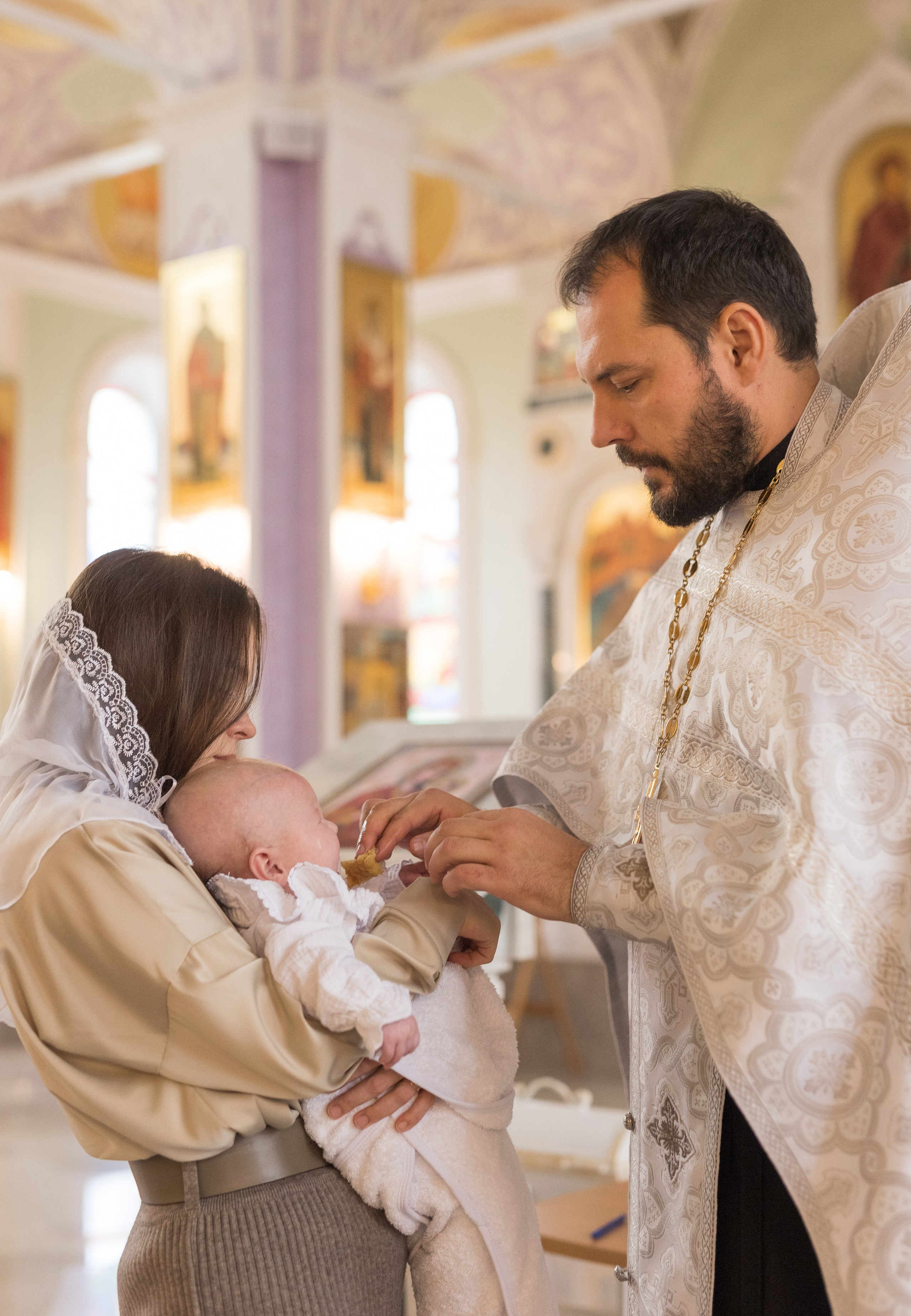 Крещение Оли. Фотограф в Нижнем Новгороде, Дзержинске Олеся Хозяева