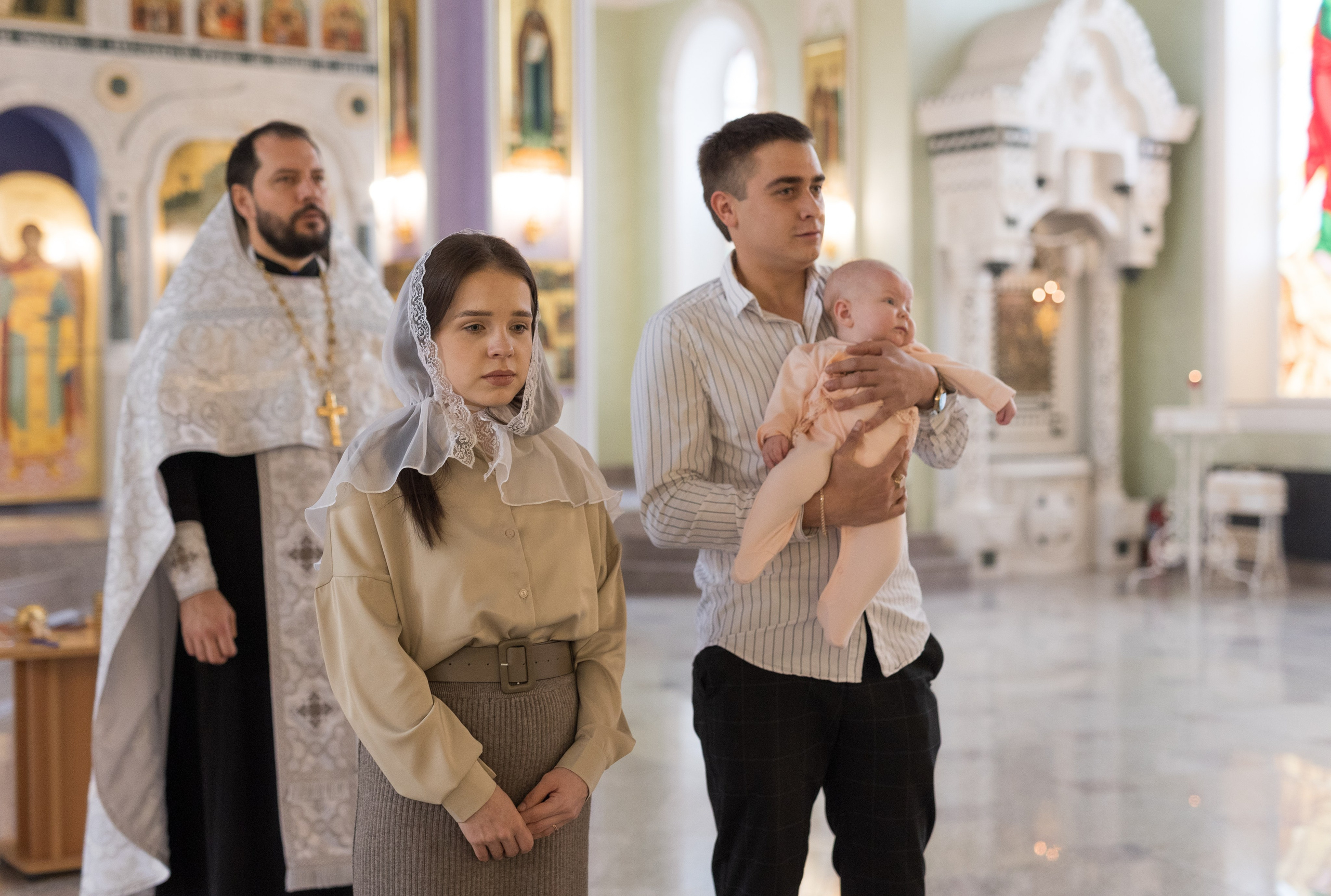 Крещение Оли. Фотограф в Нижнем Новгороде, Дзержинске Олеся Хозяева