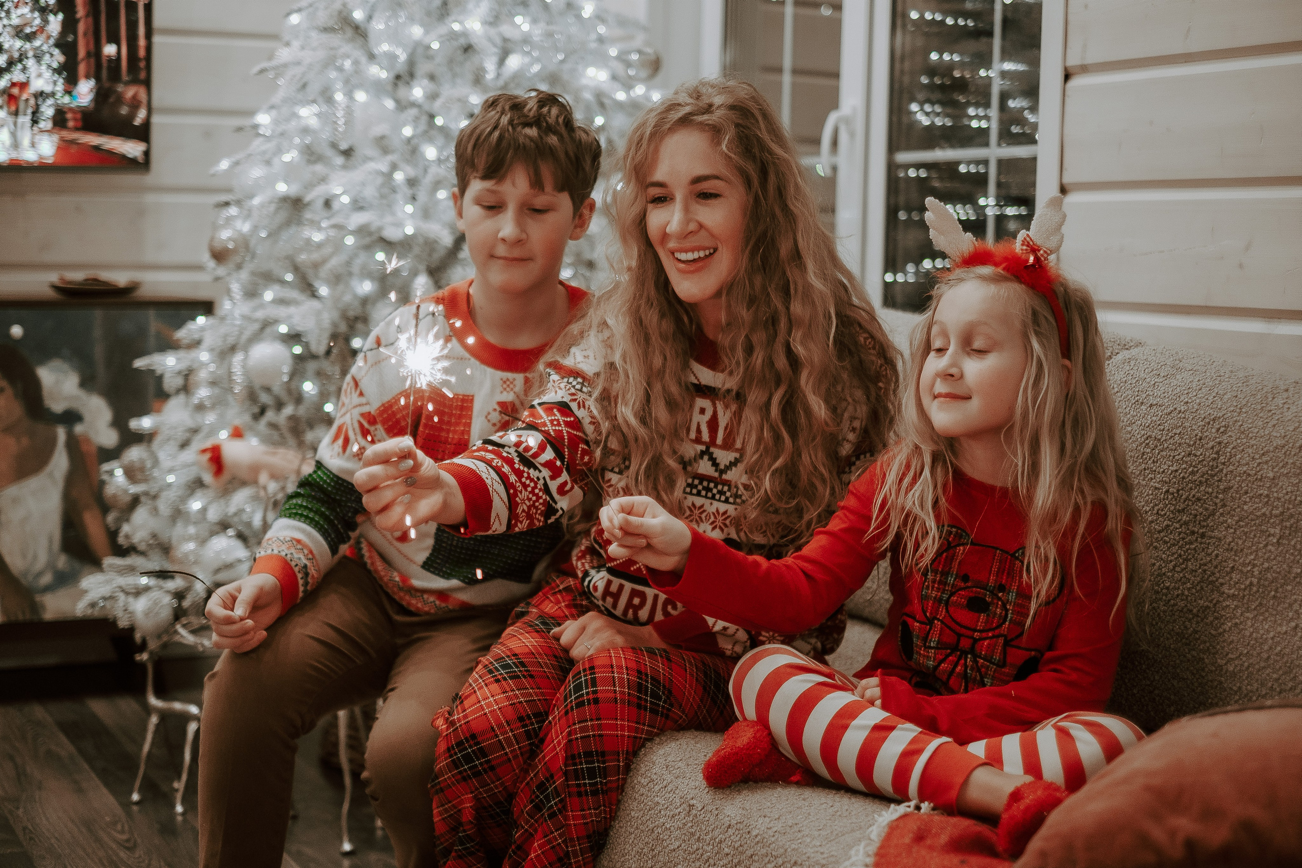 Семья в новый год. Фотограф Мария Хлебникова Санкт-Петербург Москва