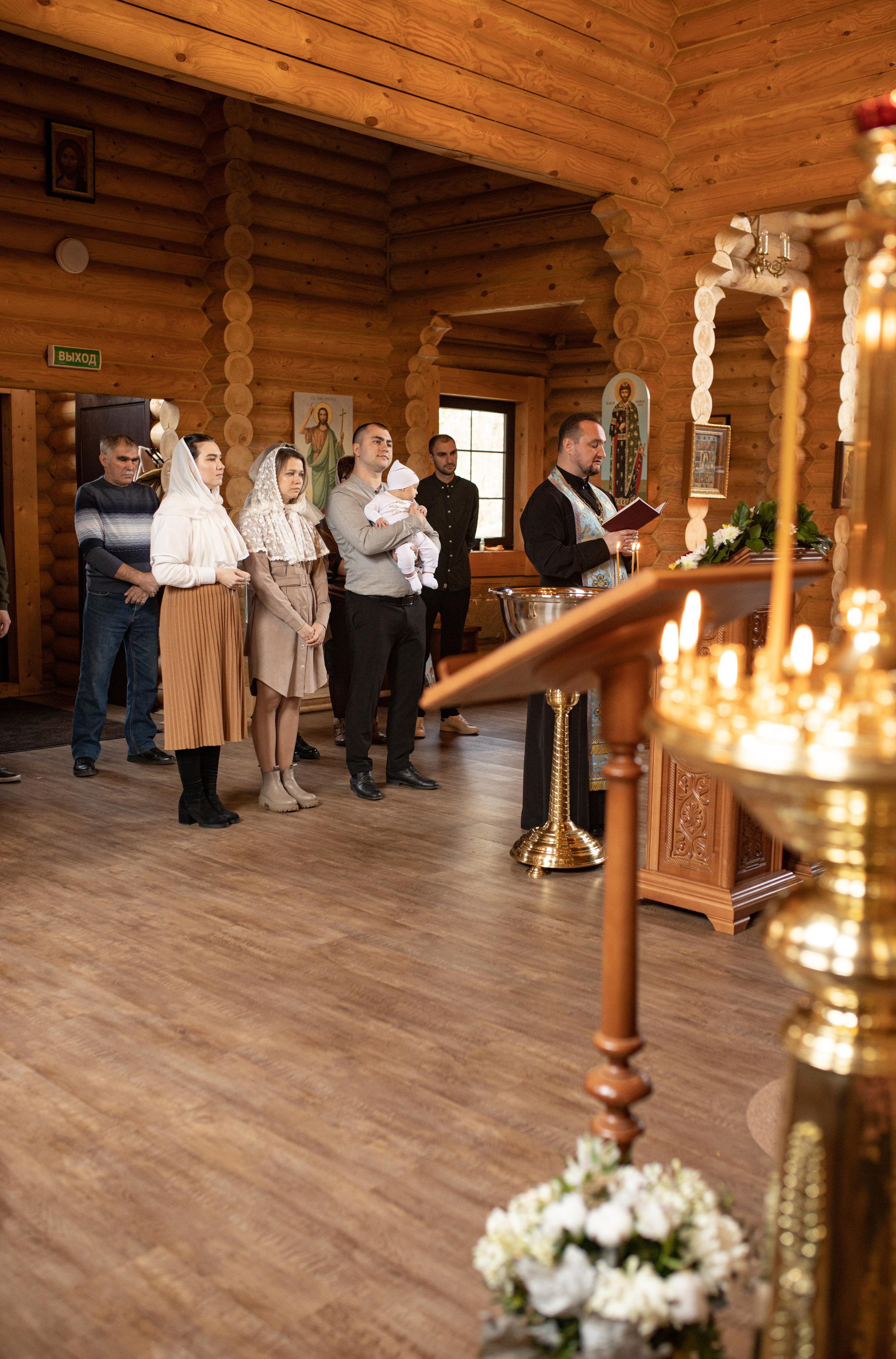 Таинство крещения Марка. Фотограф в Железнодорожном и Балашихе