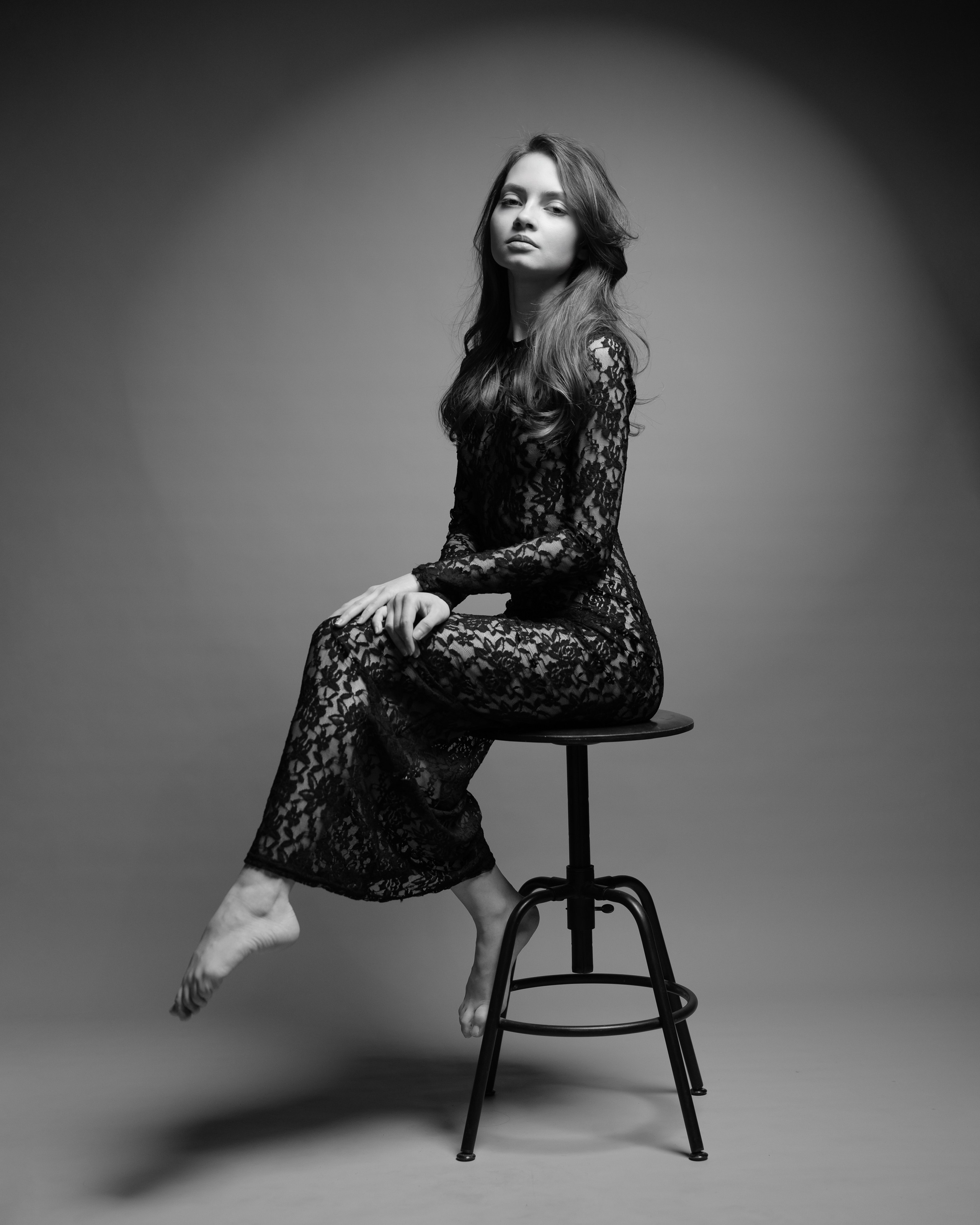 Karina. Studio shooting. Personal website of photographer Dmitry Raikin