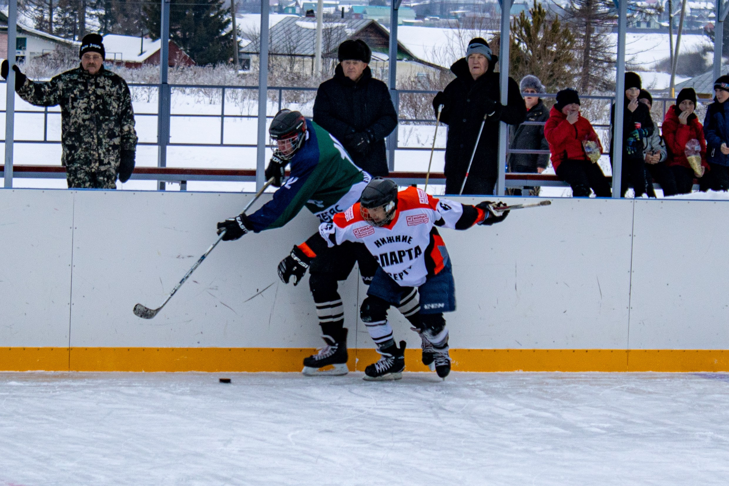 Хоккей г.п Атиг-г.Нижние Серги