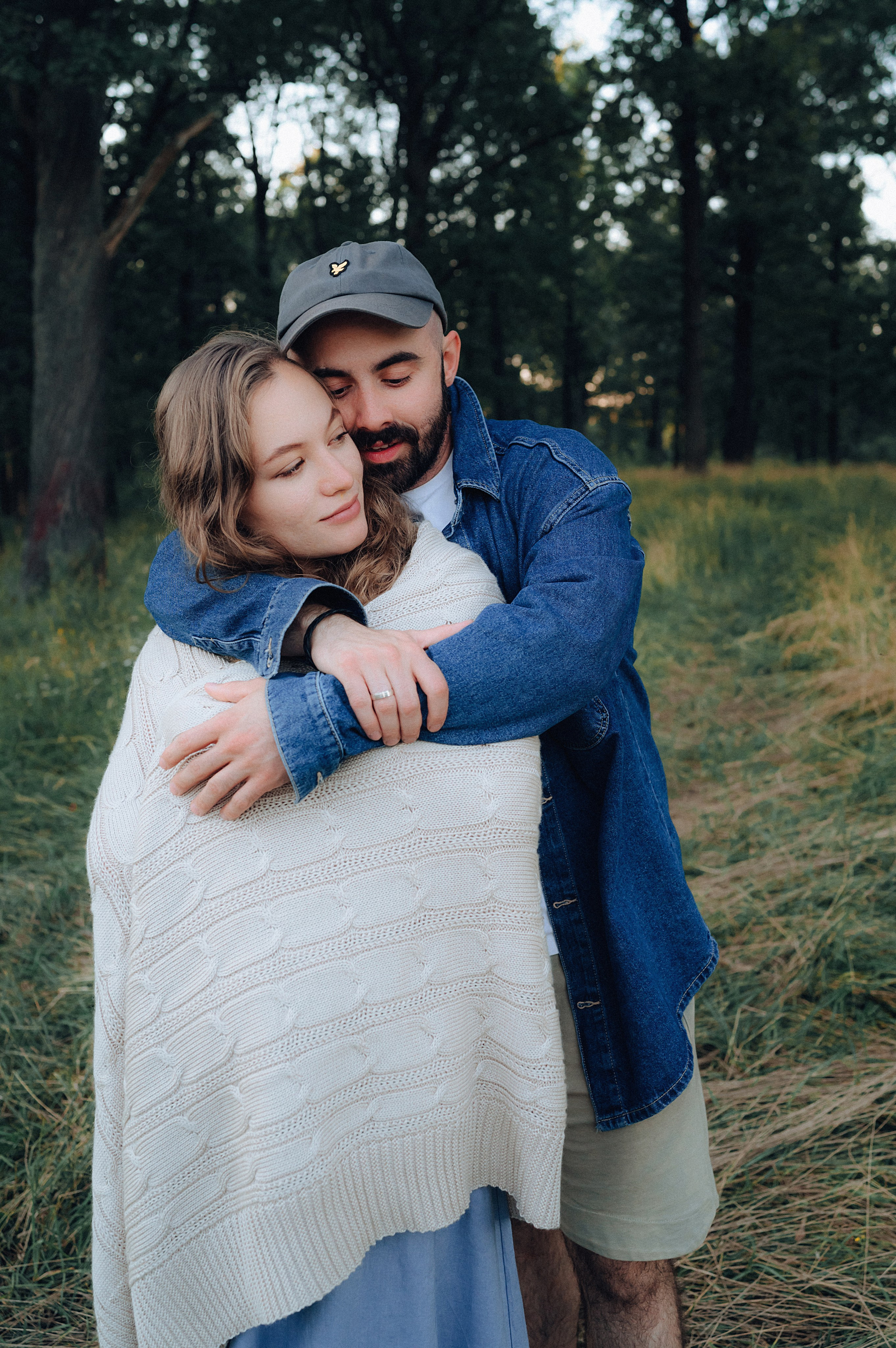 Лес.закат.Вика и Денис. Детский и семейный фотограф Катерина Мишина