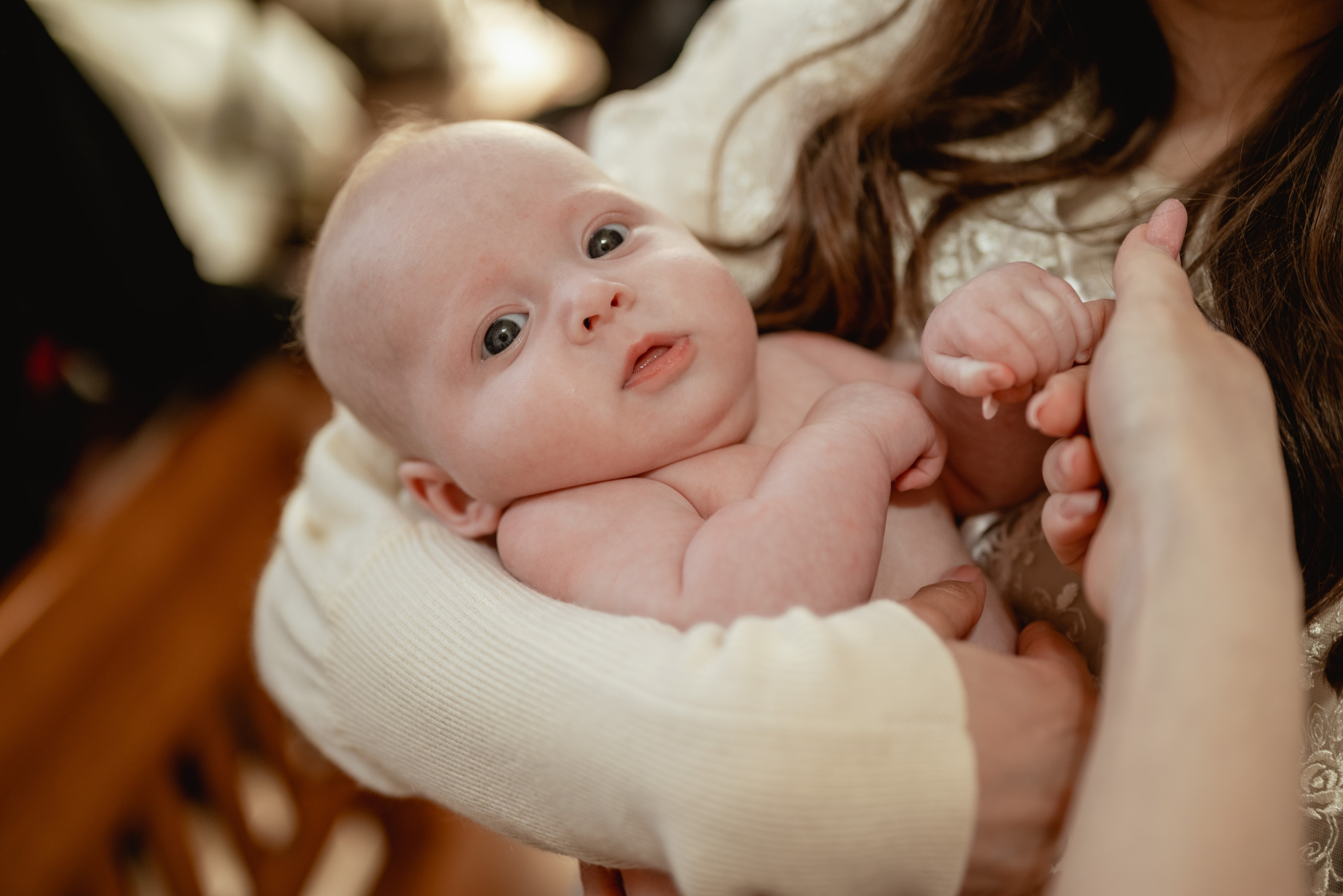 Крещение в храме Петра и Февронии. Юлия Басня семейный и свадебный фотограф в Донецке
