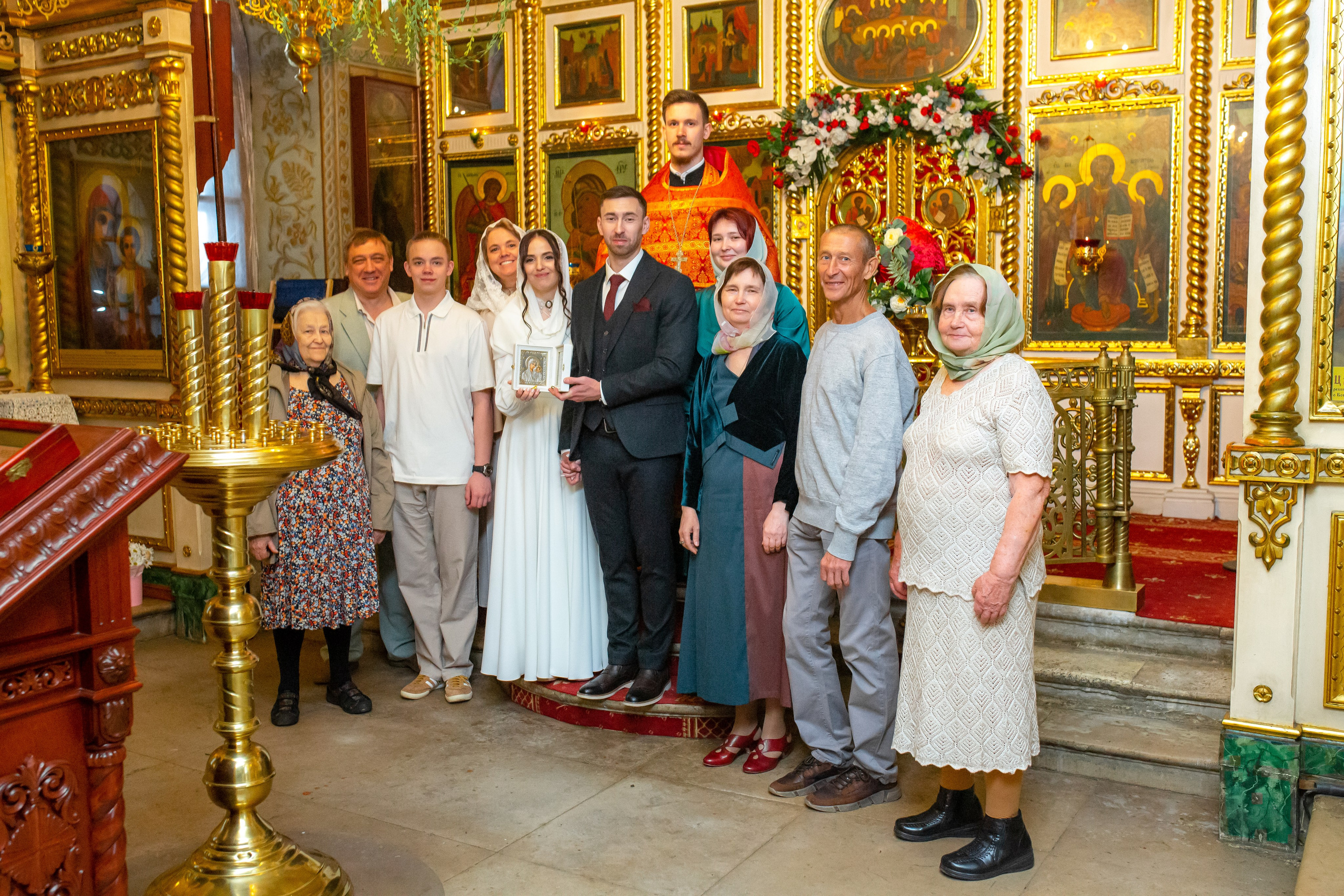 Храм Владимирской иконы Божией Матери в селе Быково. Свадебный и семейный фотограф