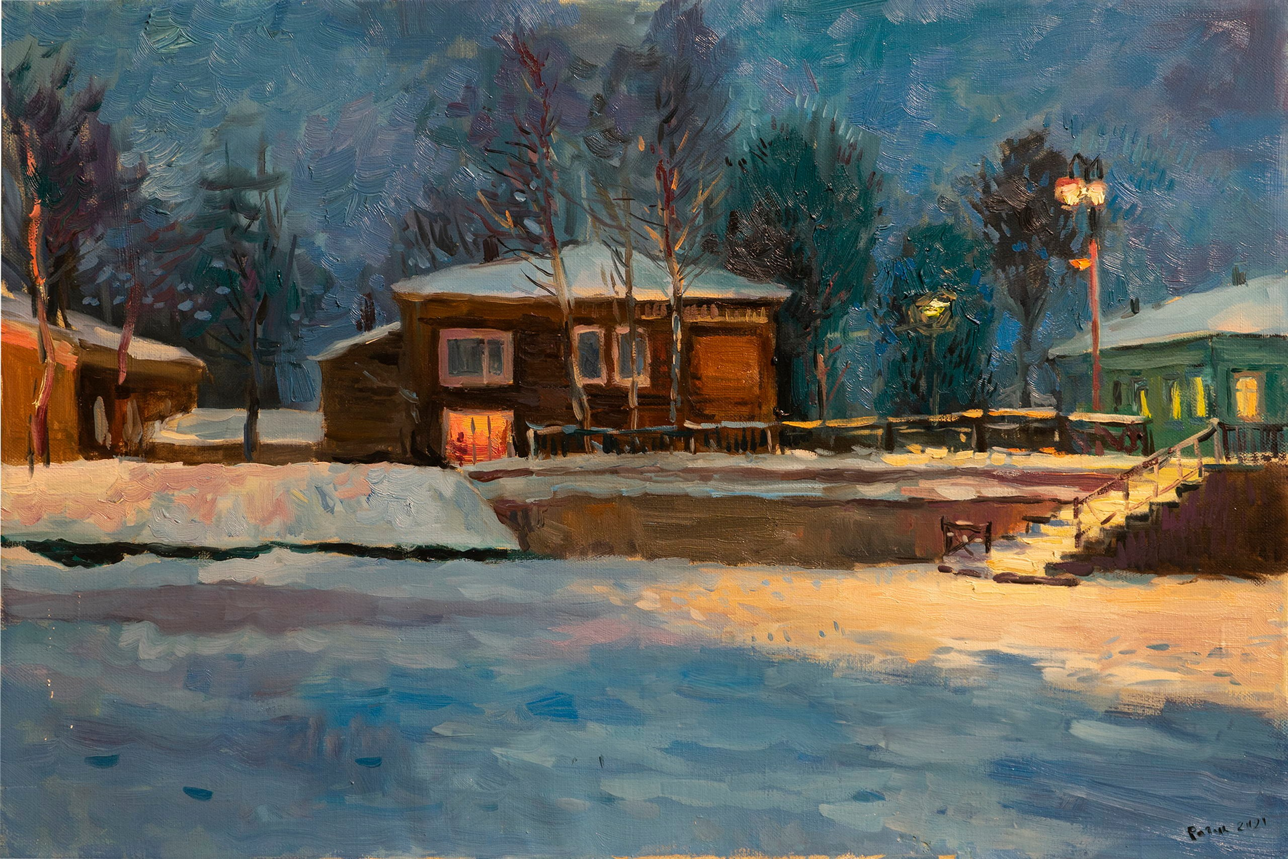 Этюды. Paintings by the artist Sergey Ratchin