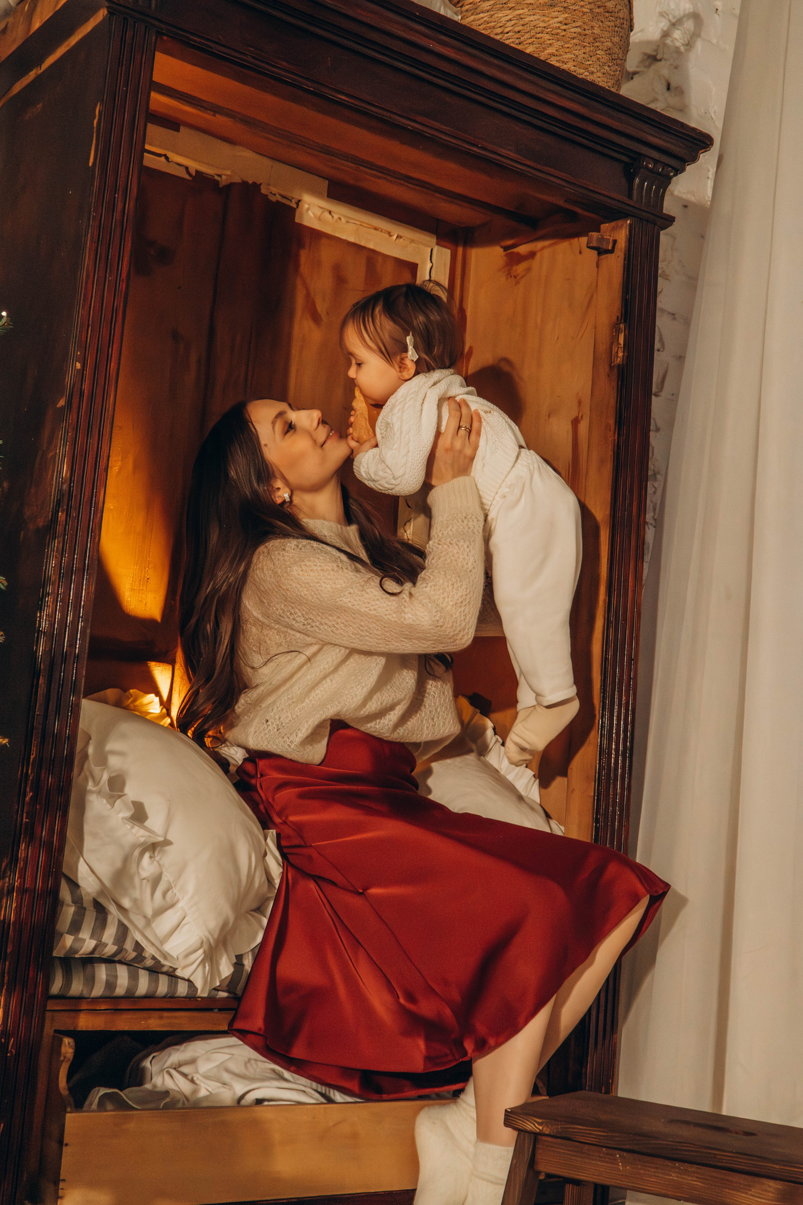 Анастасия и Мира. Студия «Мох». Фотограф Москва Валерия Веденина