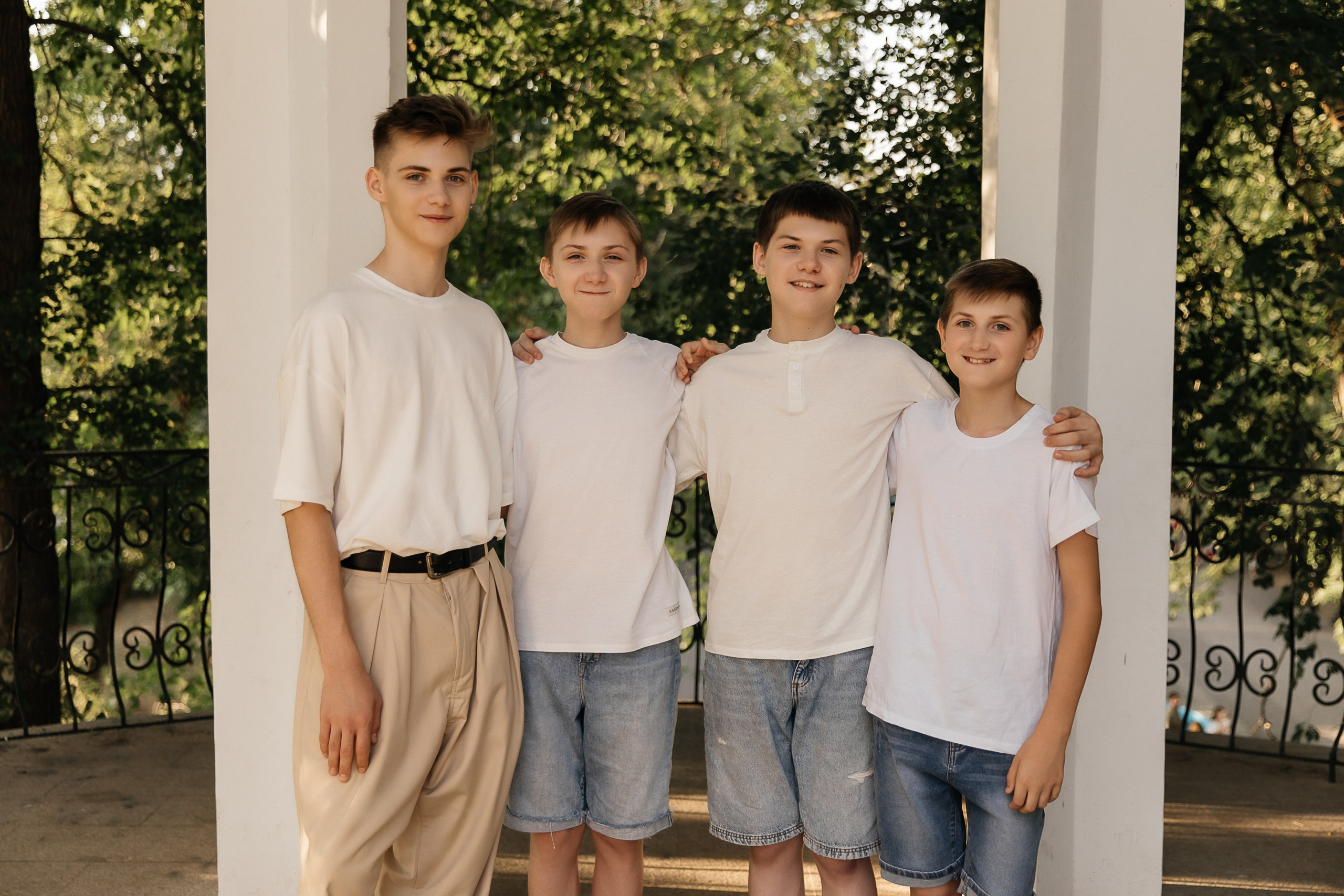 Семья из 7 детей. Свадебный и семейный фотограф Виолетта Сидельникова. Краснодар, Россия, Беларусь, Европа