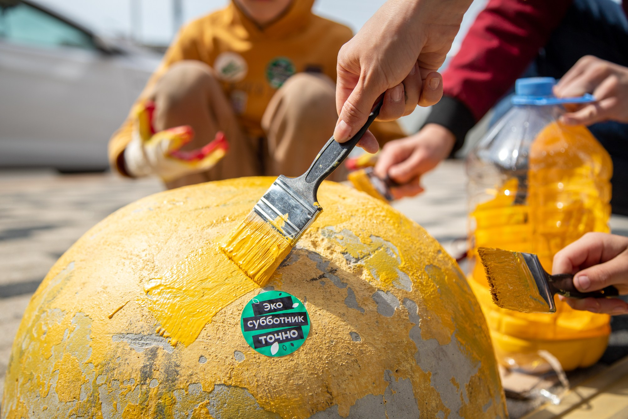 Субботник строительной компании «ТОЧНО». Репортажный, промышленный и маркетплейс-фотограф Дмитрий Чернат