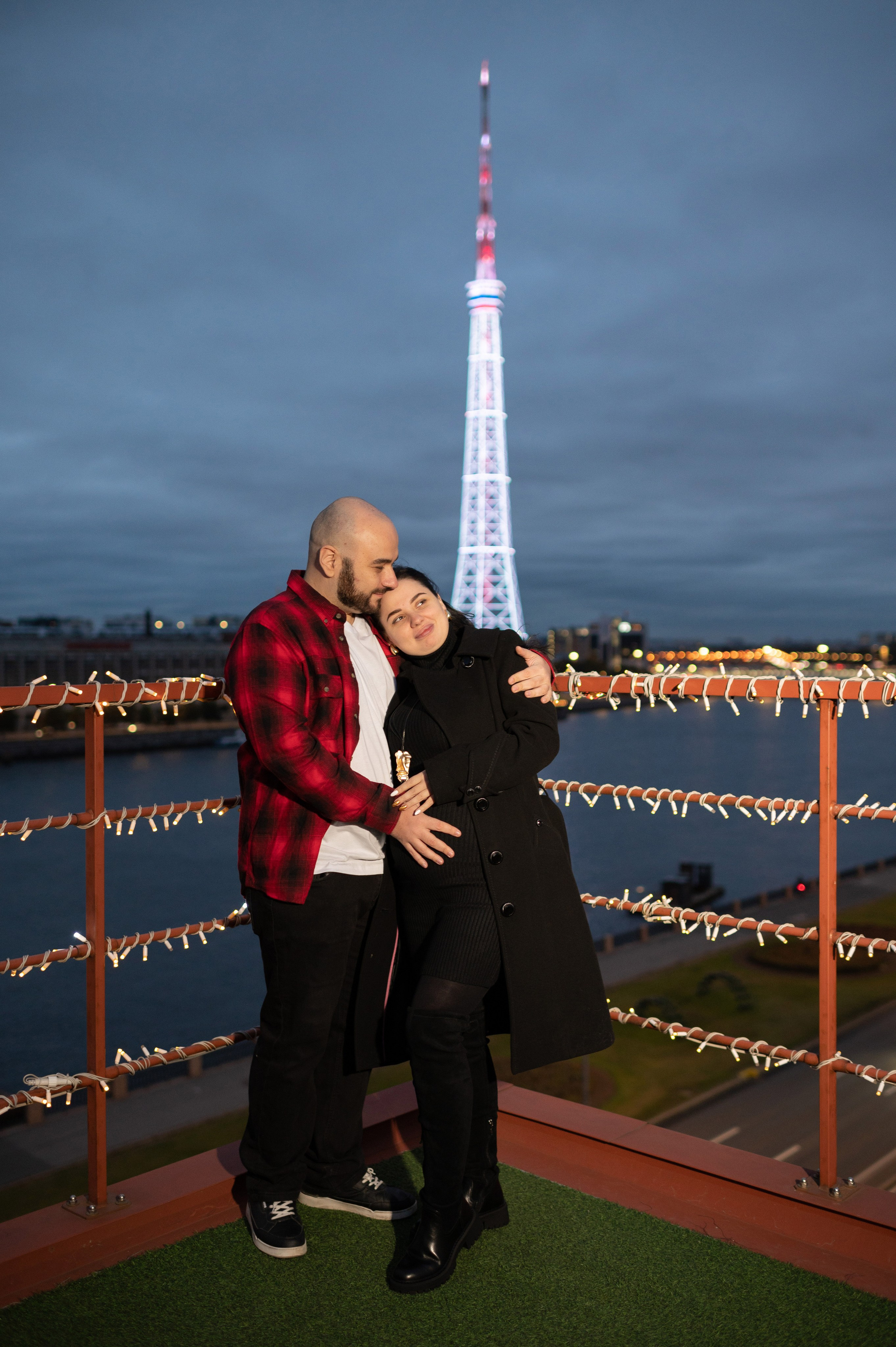 Гендер-пати на крыше Питера. Портретный, семейный и свадебный фотограф в Санкт-Петербурге и в Пушкине Ширяев Денис