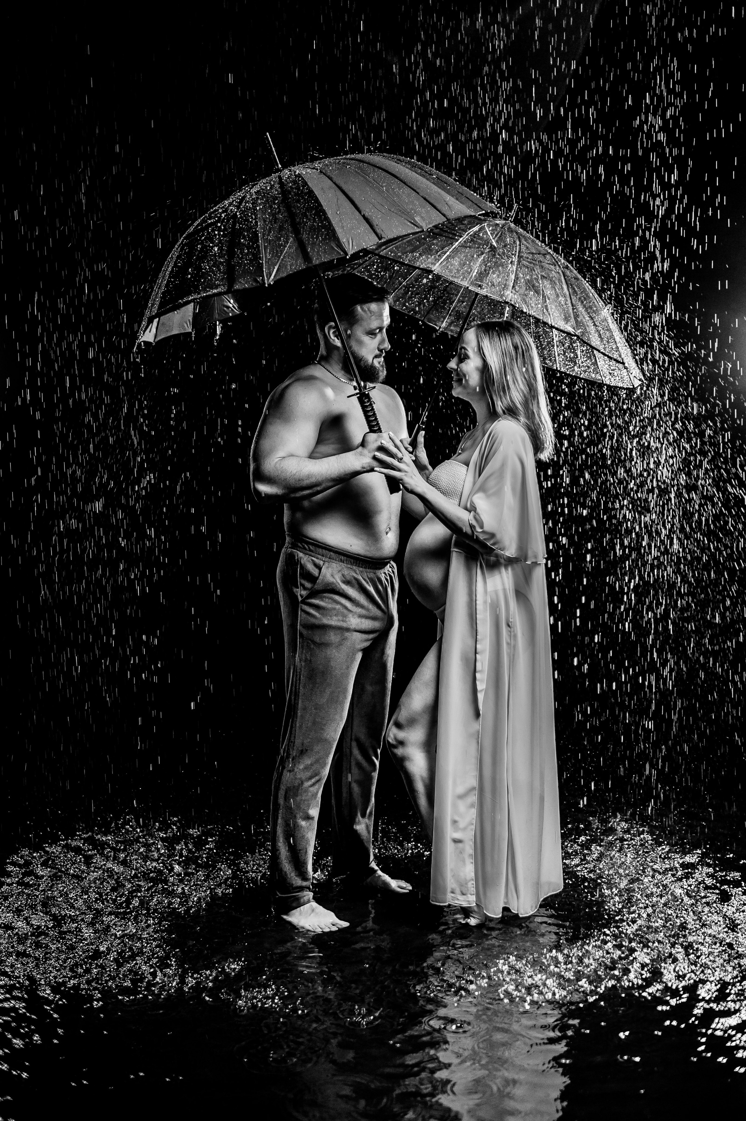 Под дождём. Портретный, семейный и свадебный фотограф в Санкт-Петербурге и в Пушкине Ширяев Денис